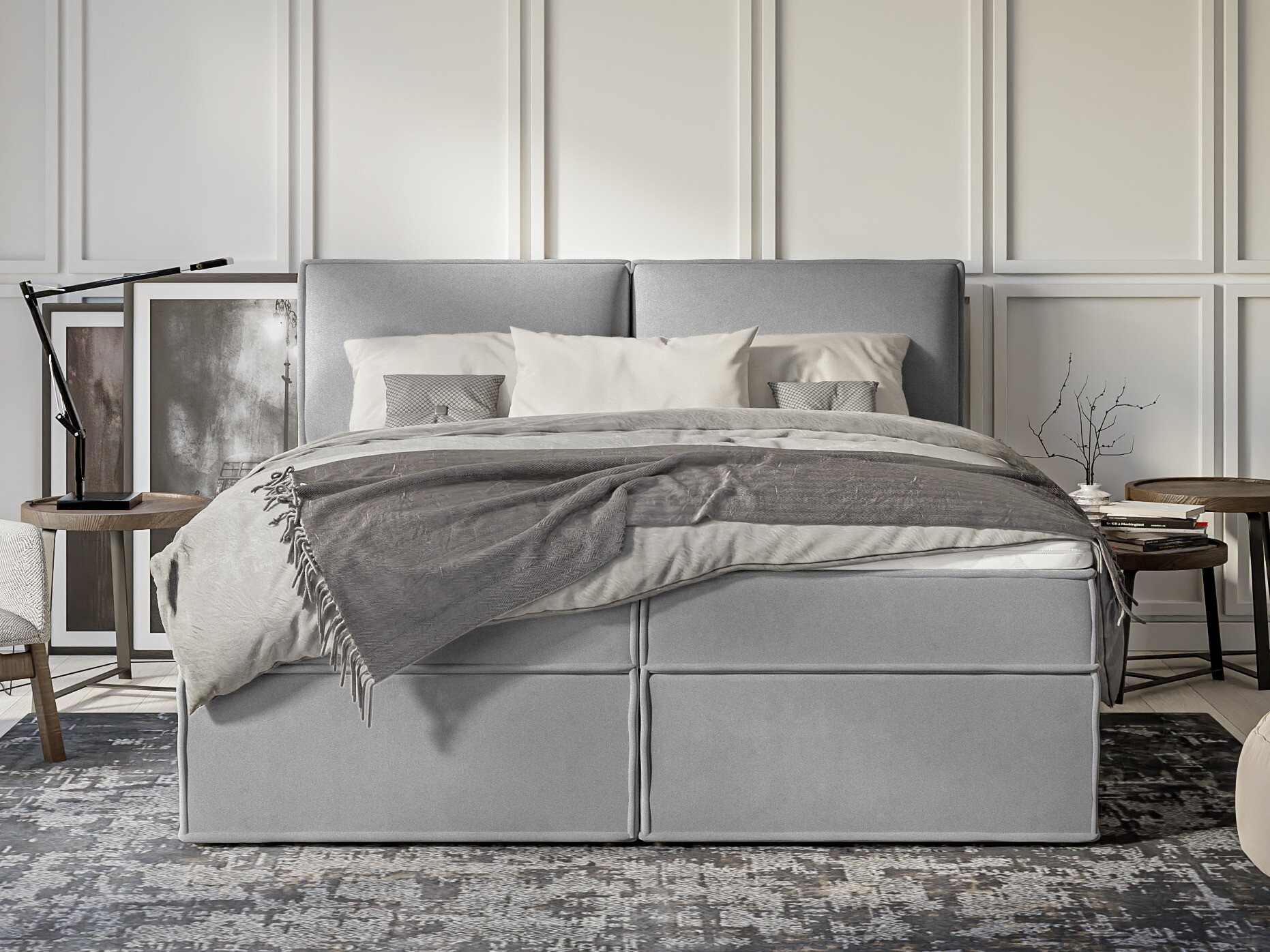 Boxspring postelja Rocklin 134 (Enjoy New 21)