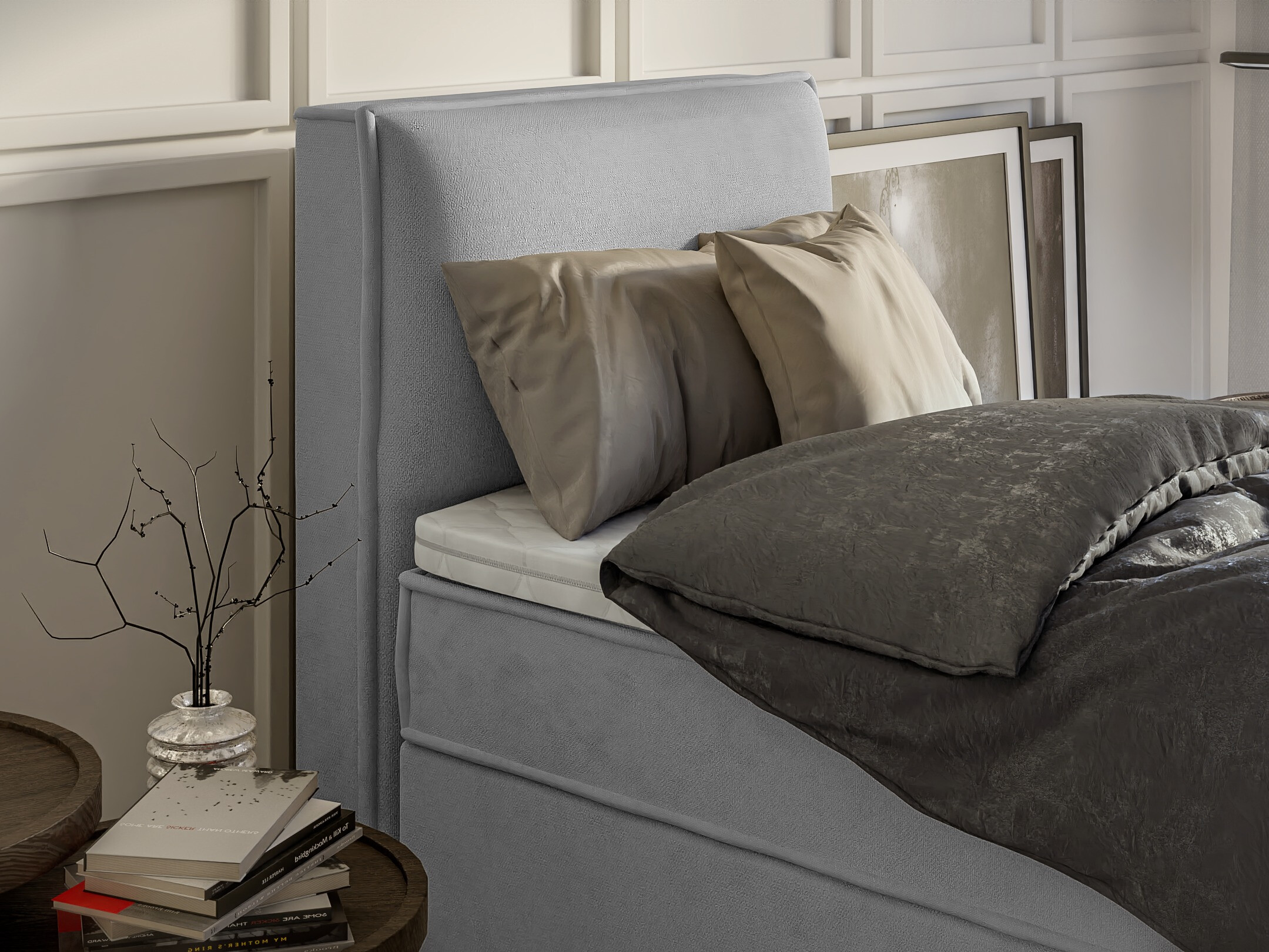 Boxspring postelja Rocklin 134 (Enjoy New 21)