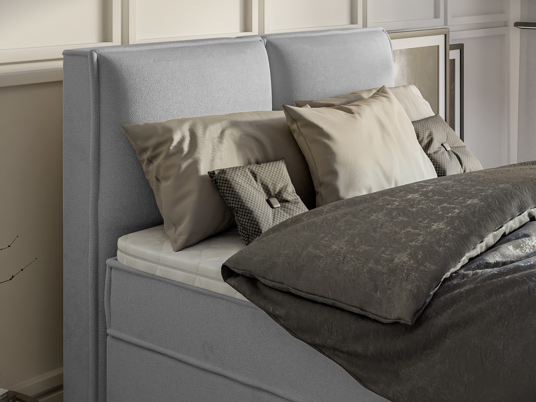 Boxspring postelja Rocklin 134 (Enjoy New 21)