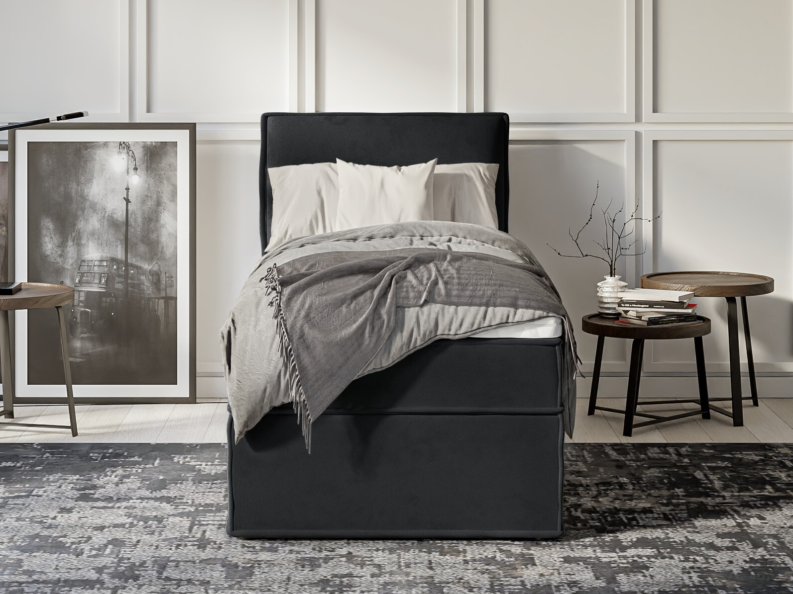 Boxspring postelja Rocklin 134 (Enjoy New 24)