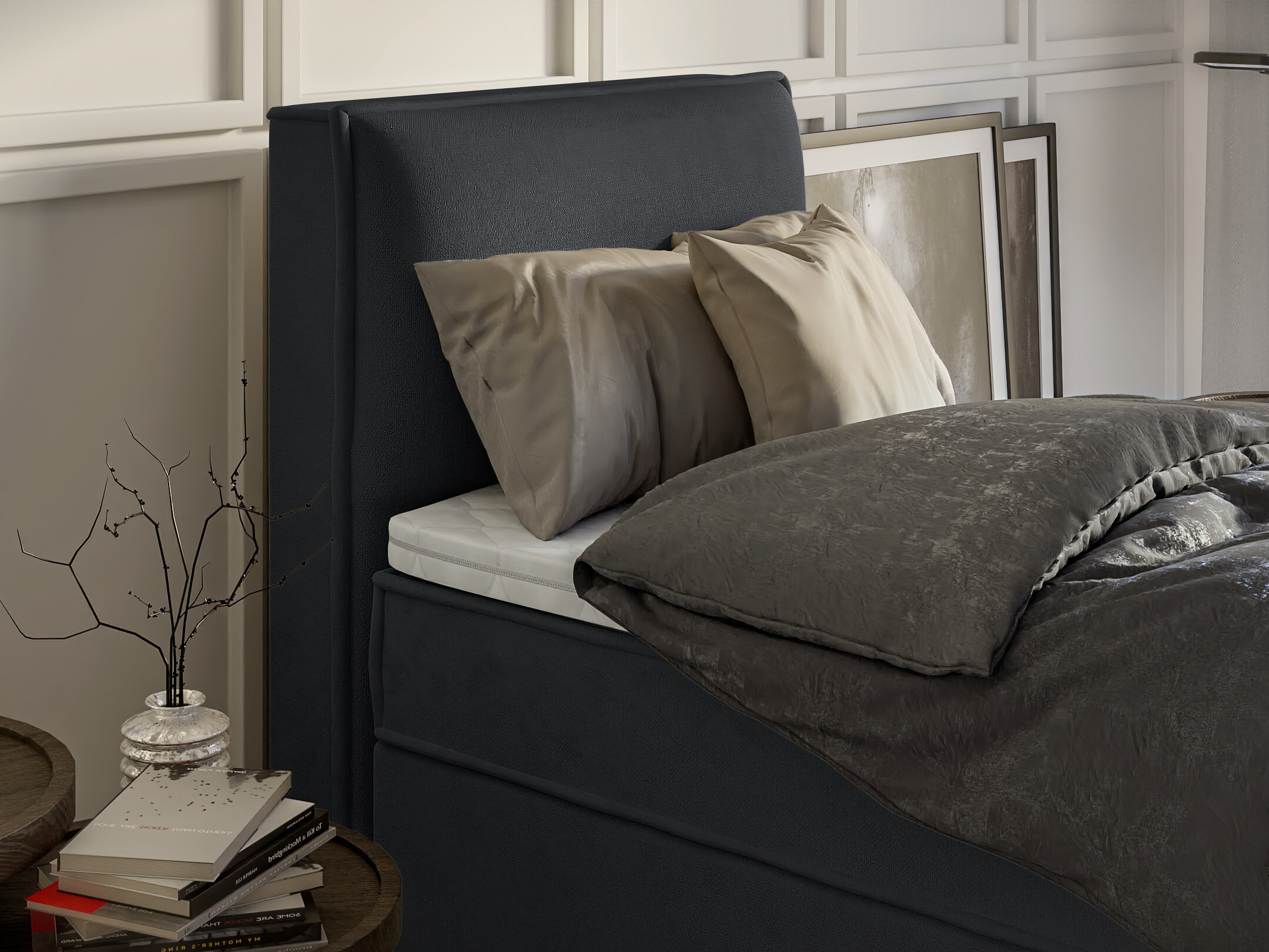 Boxspring postelja Rocklin 134 (Enjoy New 24)