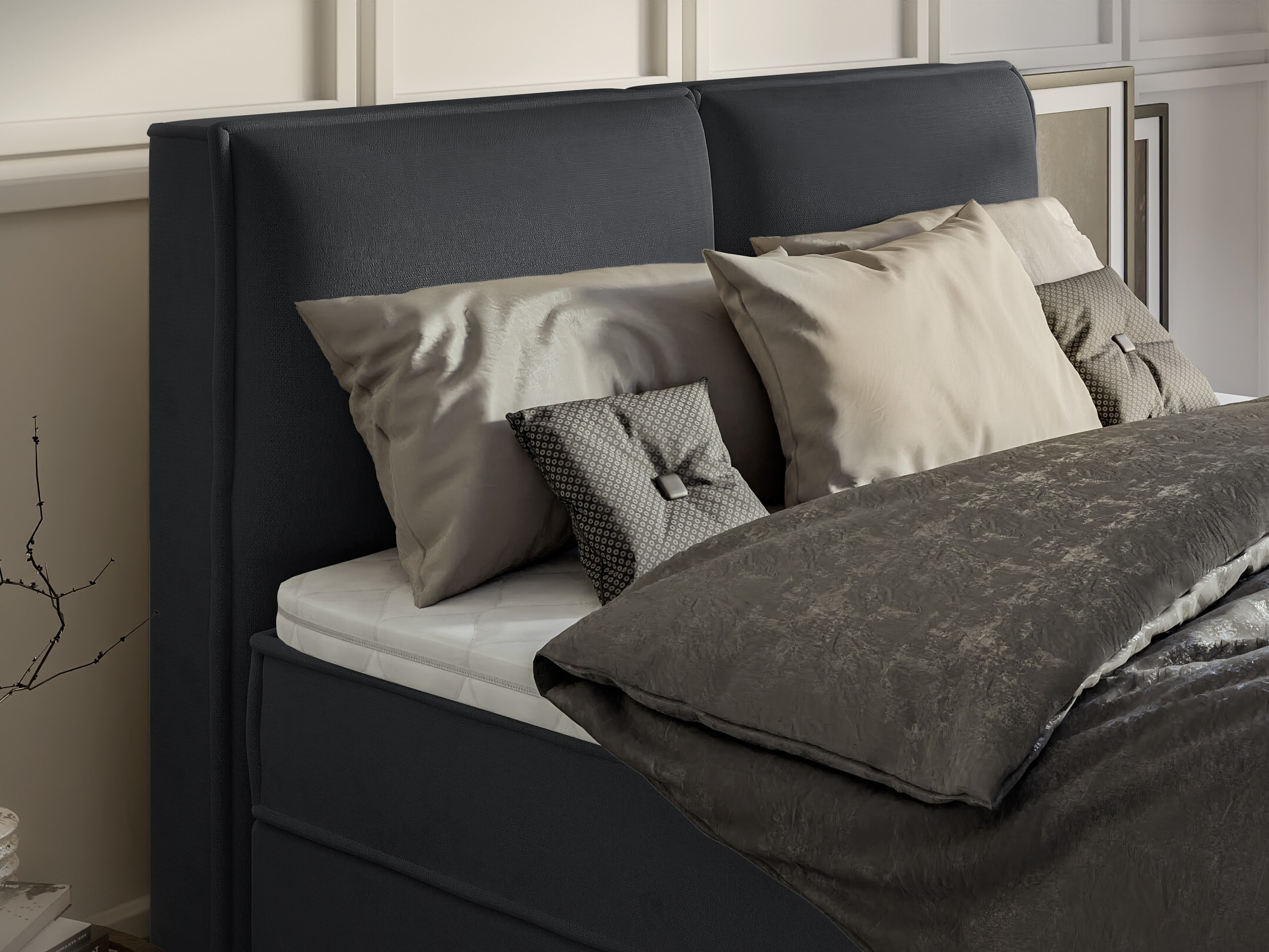 Boxspring postelja Rocklin 134 (Enjoy New 24)