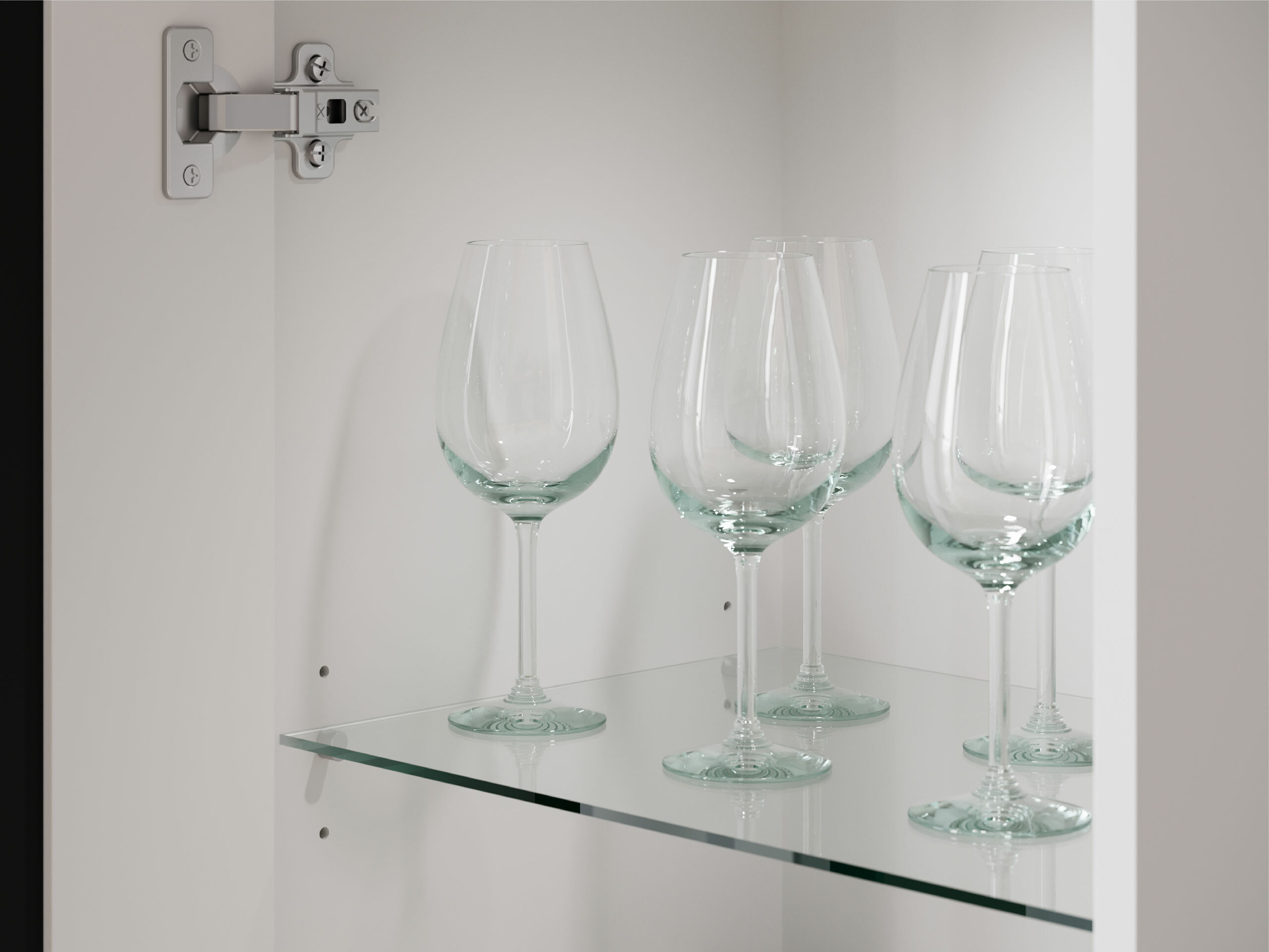 Komplet za dnevno sobo Torcame 103 (Bela + Sijaj bela)