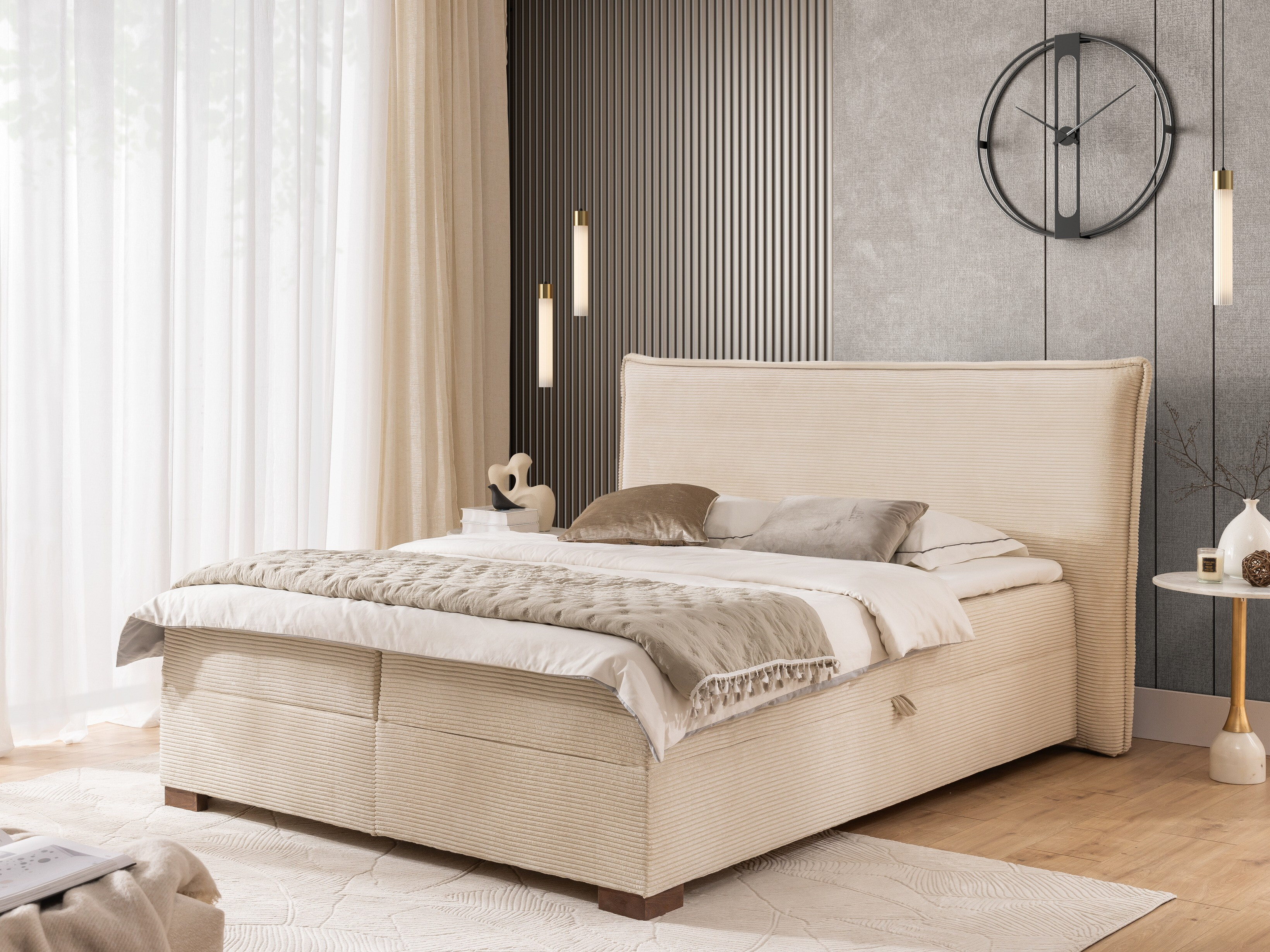 Boxspring postelja Rocklin 135 (Lincoln 03)