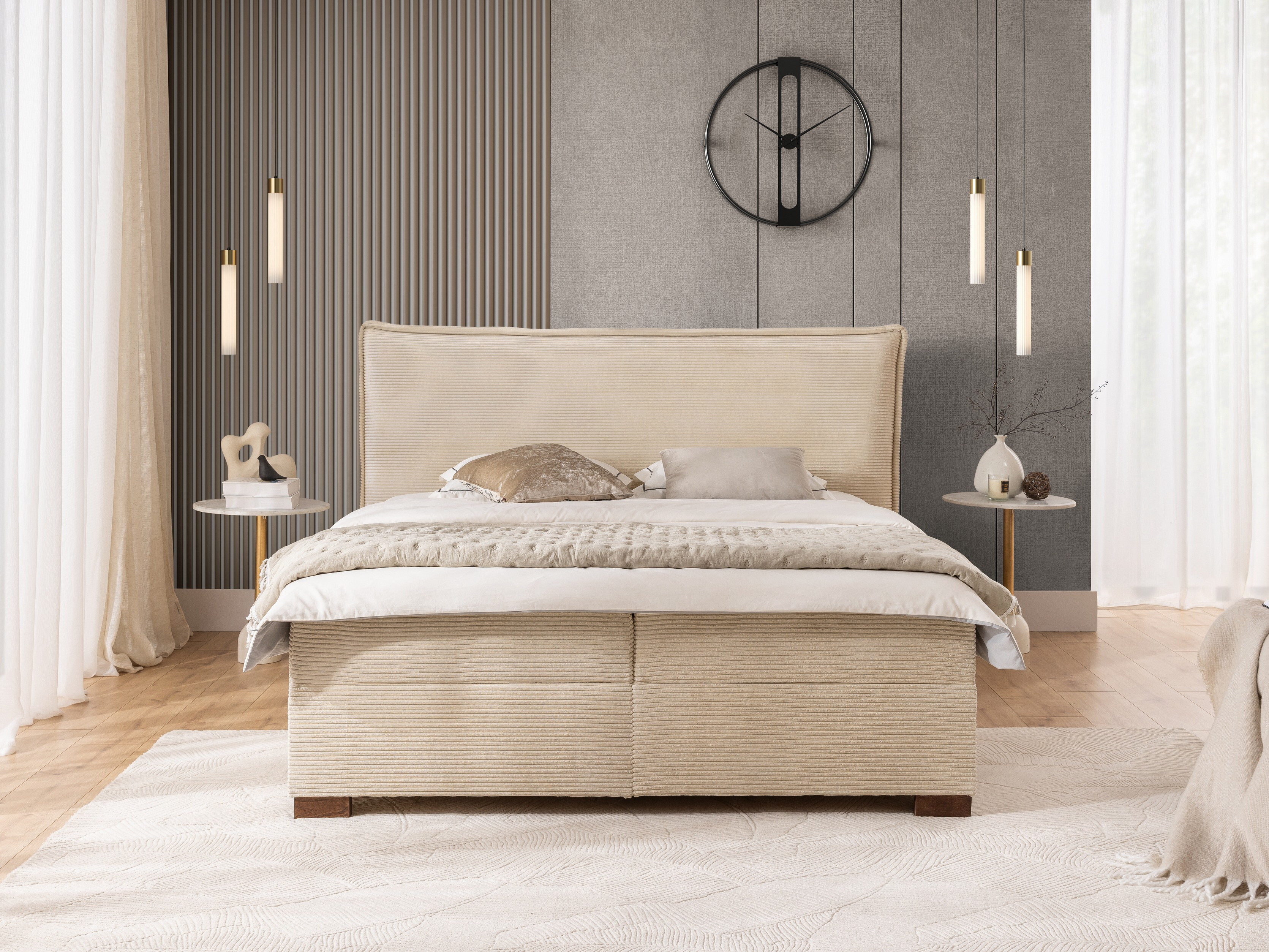 Boxspring postelja Rocklin 135 (Lincoln 03)