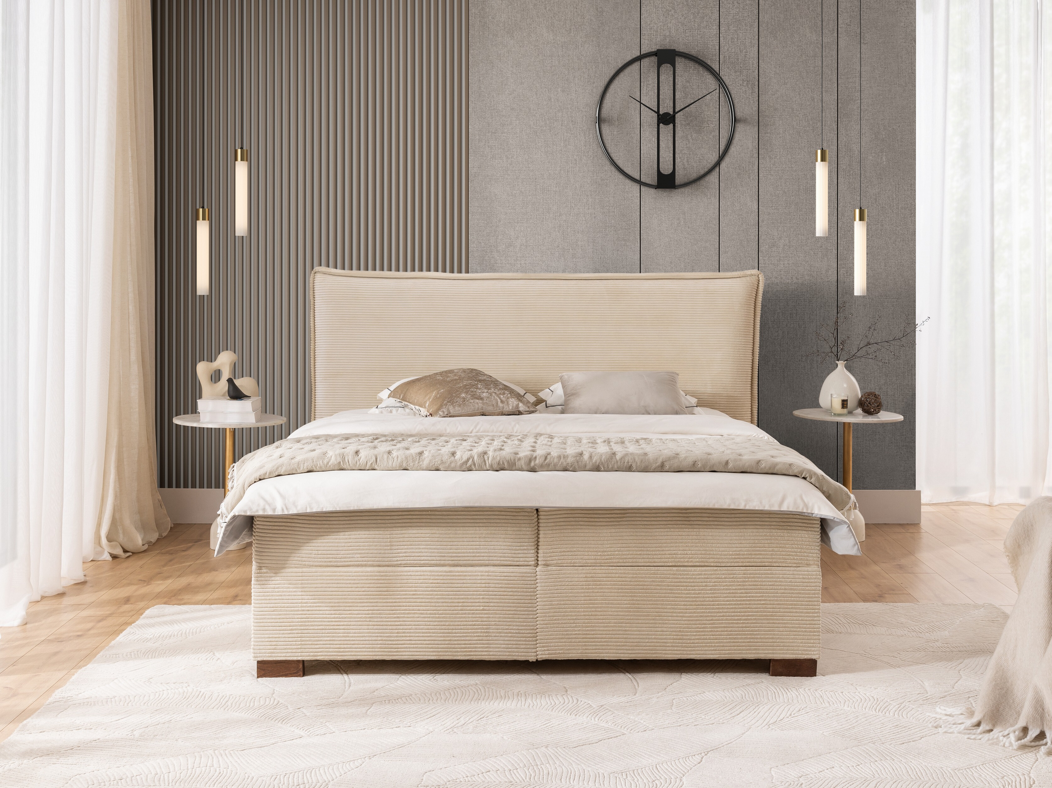 Boxspring postelja Rocklin 135 (Lincoln 03)