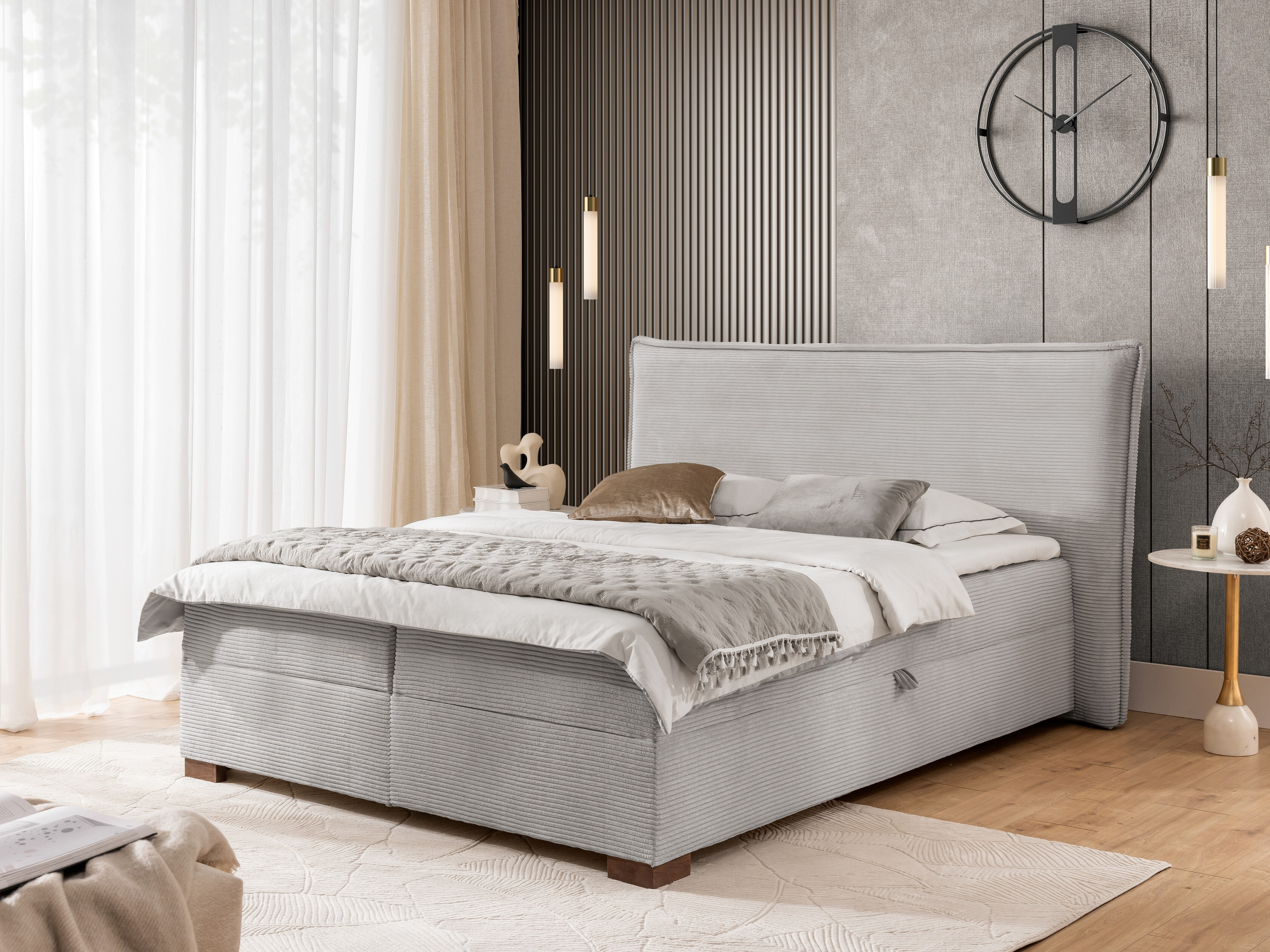 Boxspring postelja Rocklin 135 (Lincoln 86)