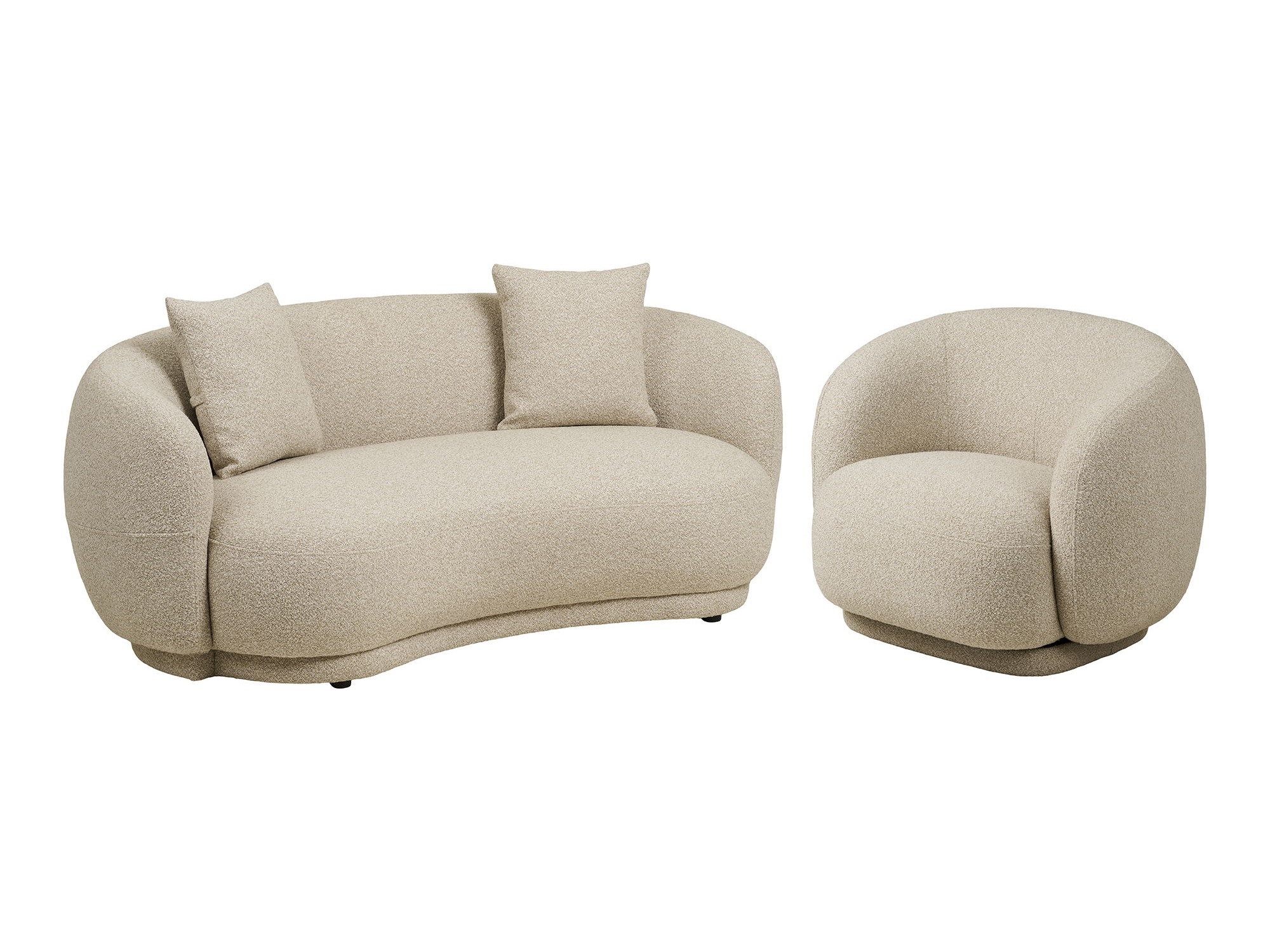 Komplet oblazinjenega pohištva Brea 246