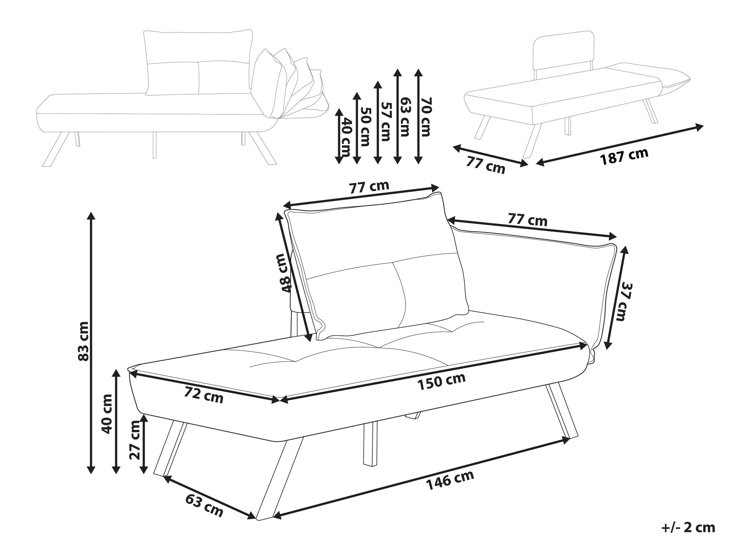 Počivalnik Berwyn 2968 (Taupe)