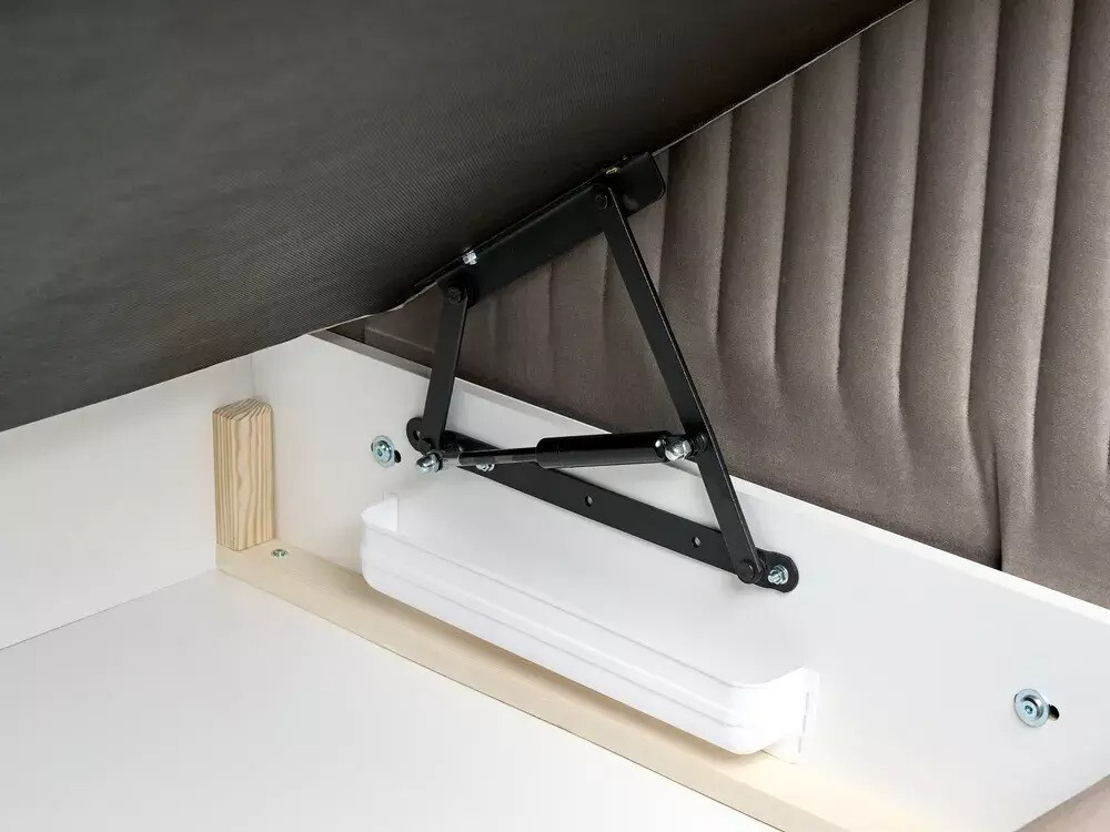 Boxspring postelja Berwyn 2969 (Taupe)