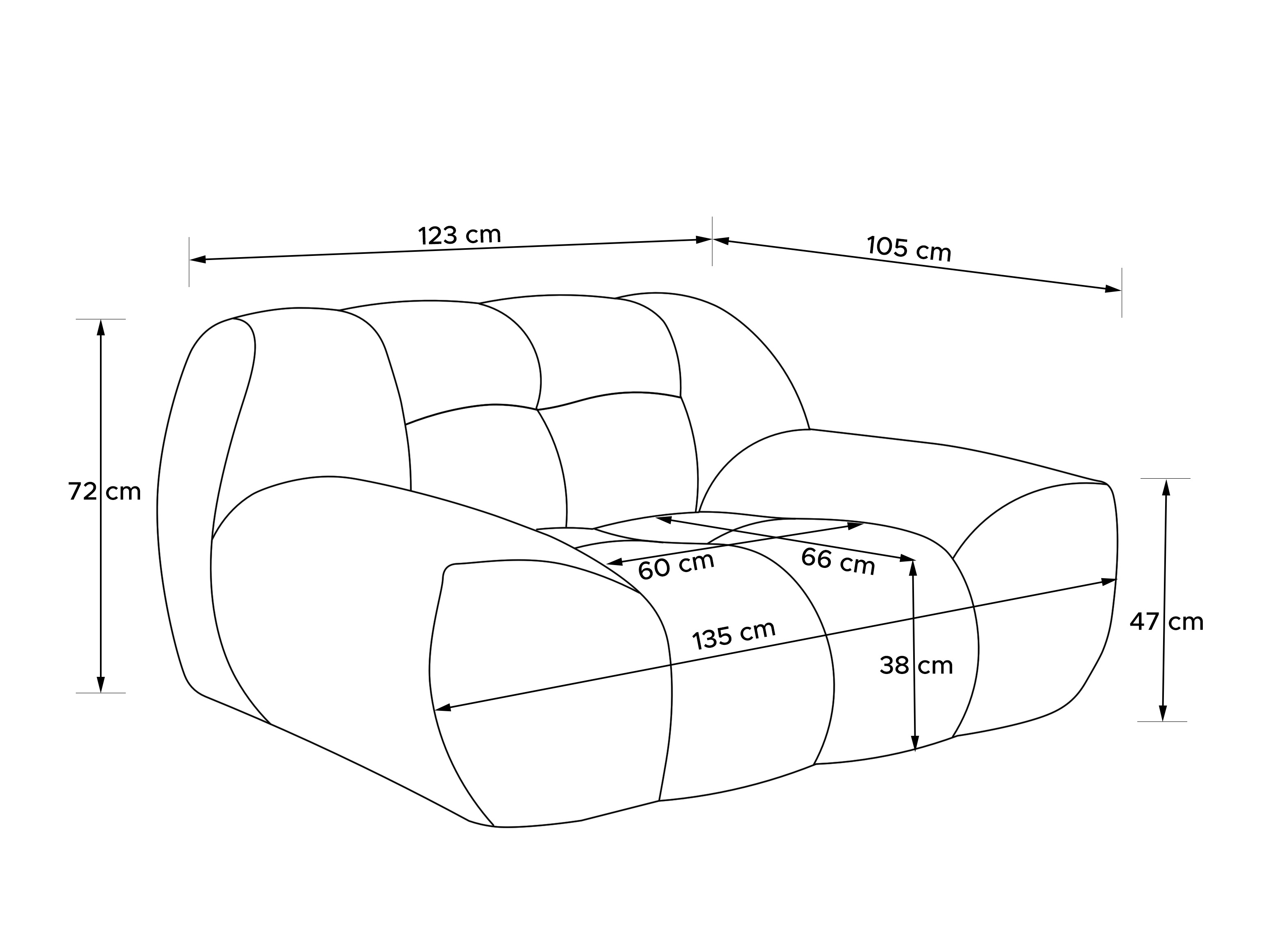Fotelj Temecula 124 (Manza 04)