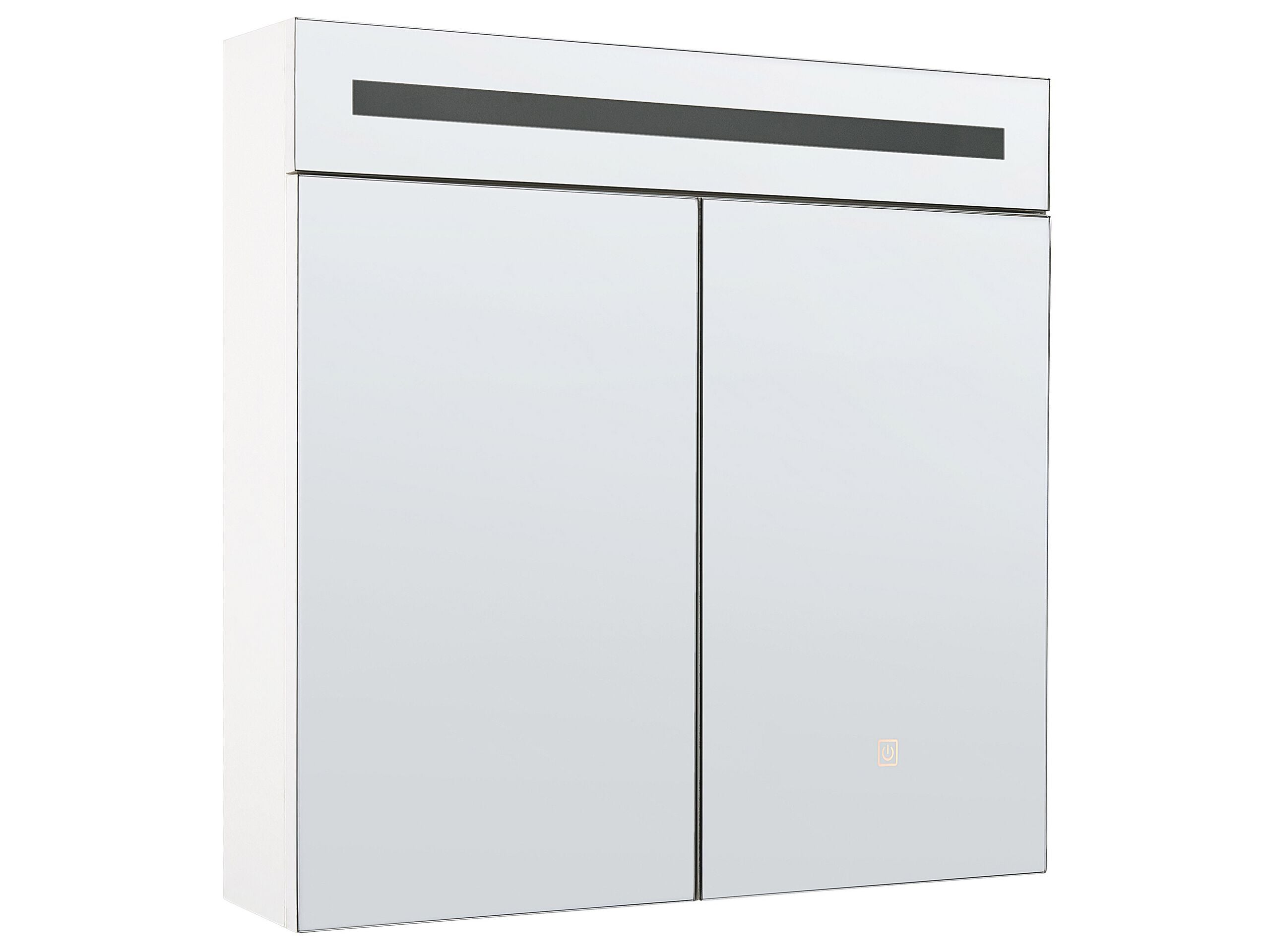 Kopalniška omarica z ogledalom Berwyn 2154 (Bela)