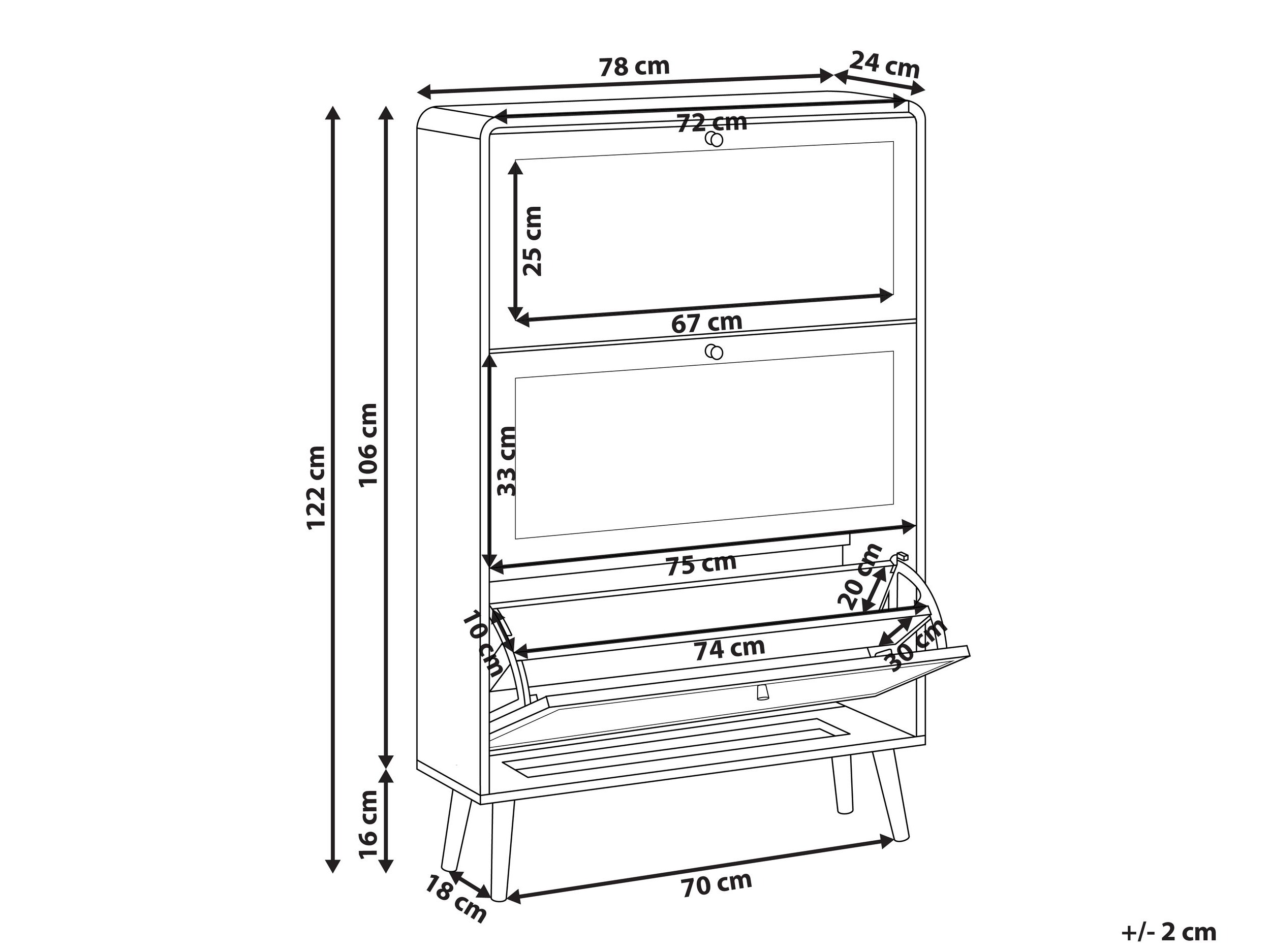 Omarica za čevlje Berwyn 2972