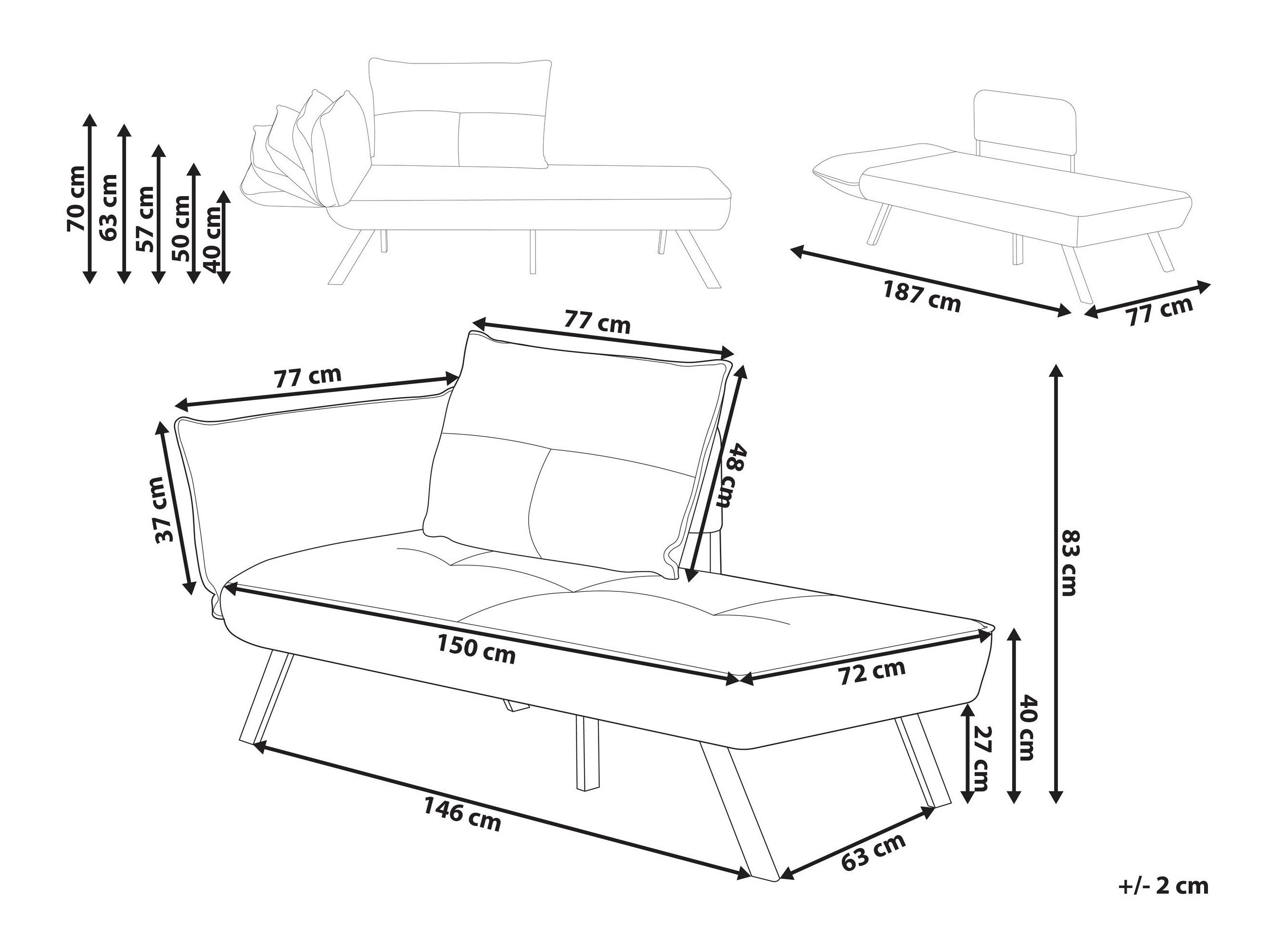 Počivalnik Berwyn 2968 (Zelena)