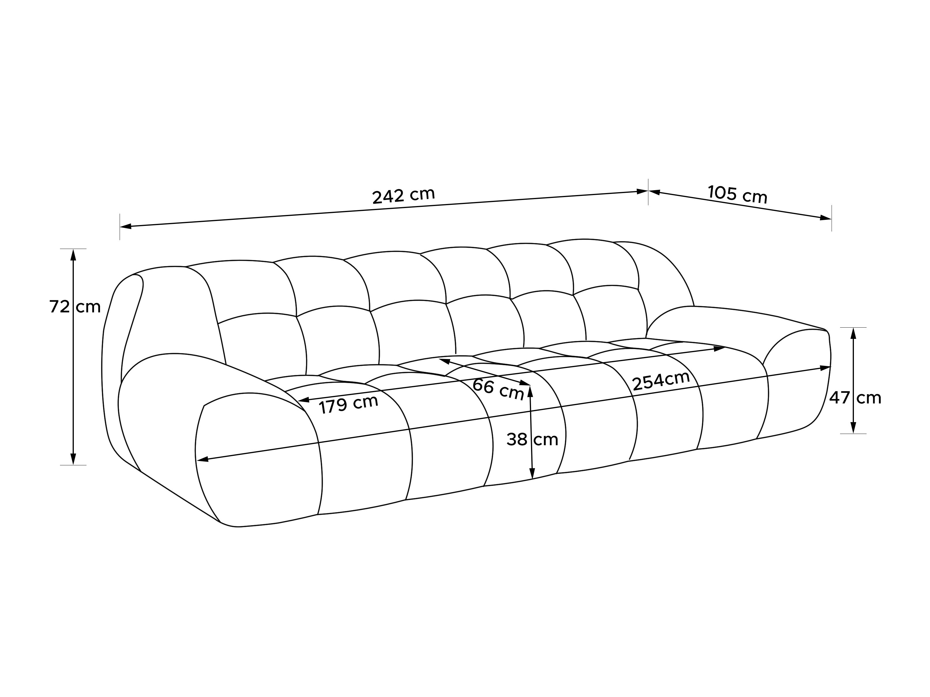 Kavč Temecula 127 (Manza 01)