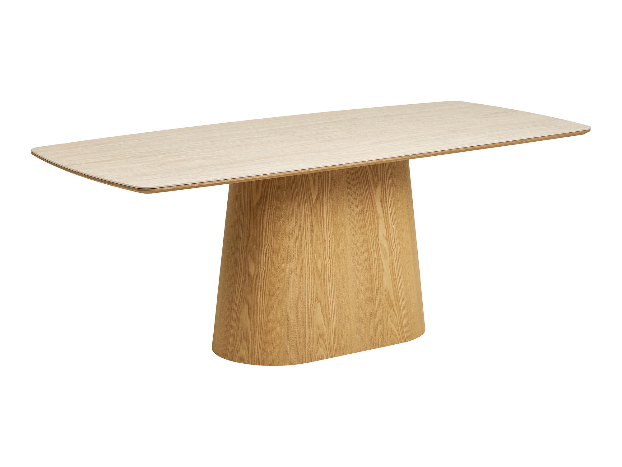 Miza Brea 269 (Hrast + Svetla Travertine)