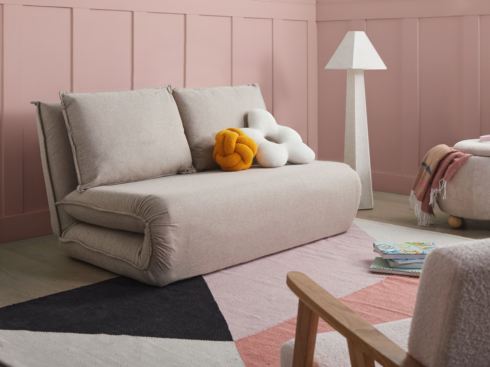 Raztegljiv kavč Berwyn 2997 (Bež)