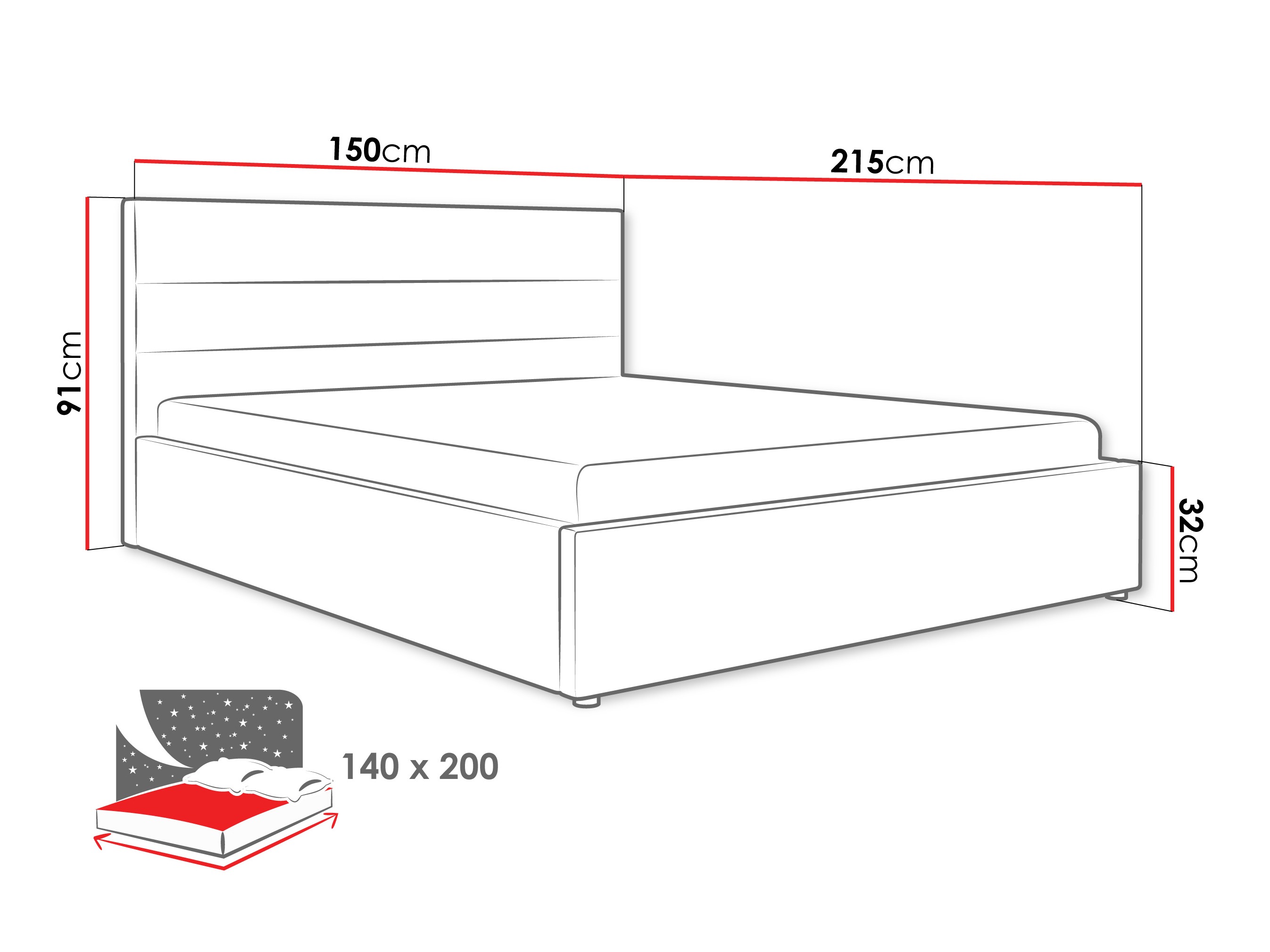 Postelja Comfivo 454 (Hlr 05)