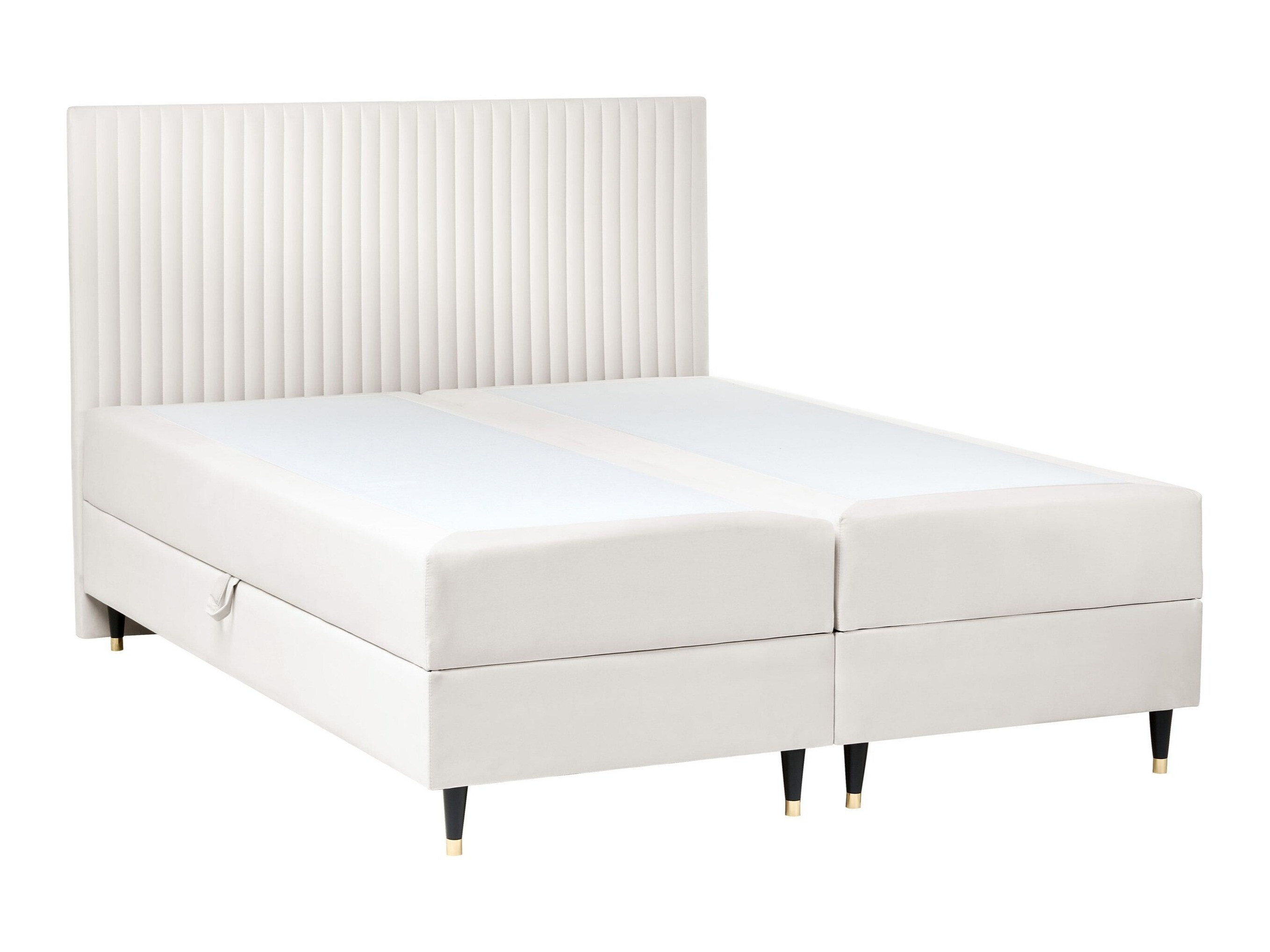 Boxspring postelja Berwyn 2969 (Bela)