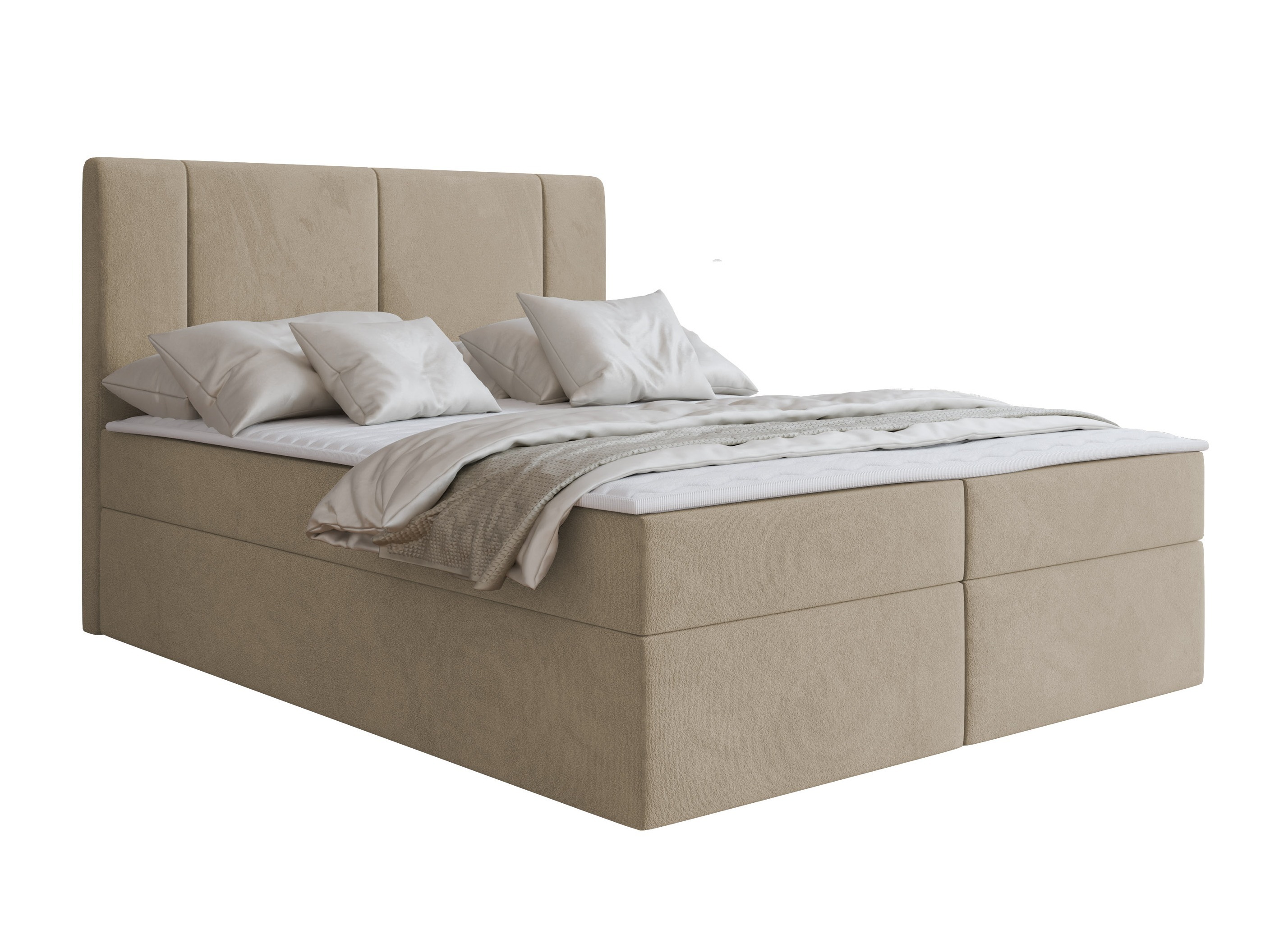 Boxspring postelja Zanesville 101 (Manila 02)