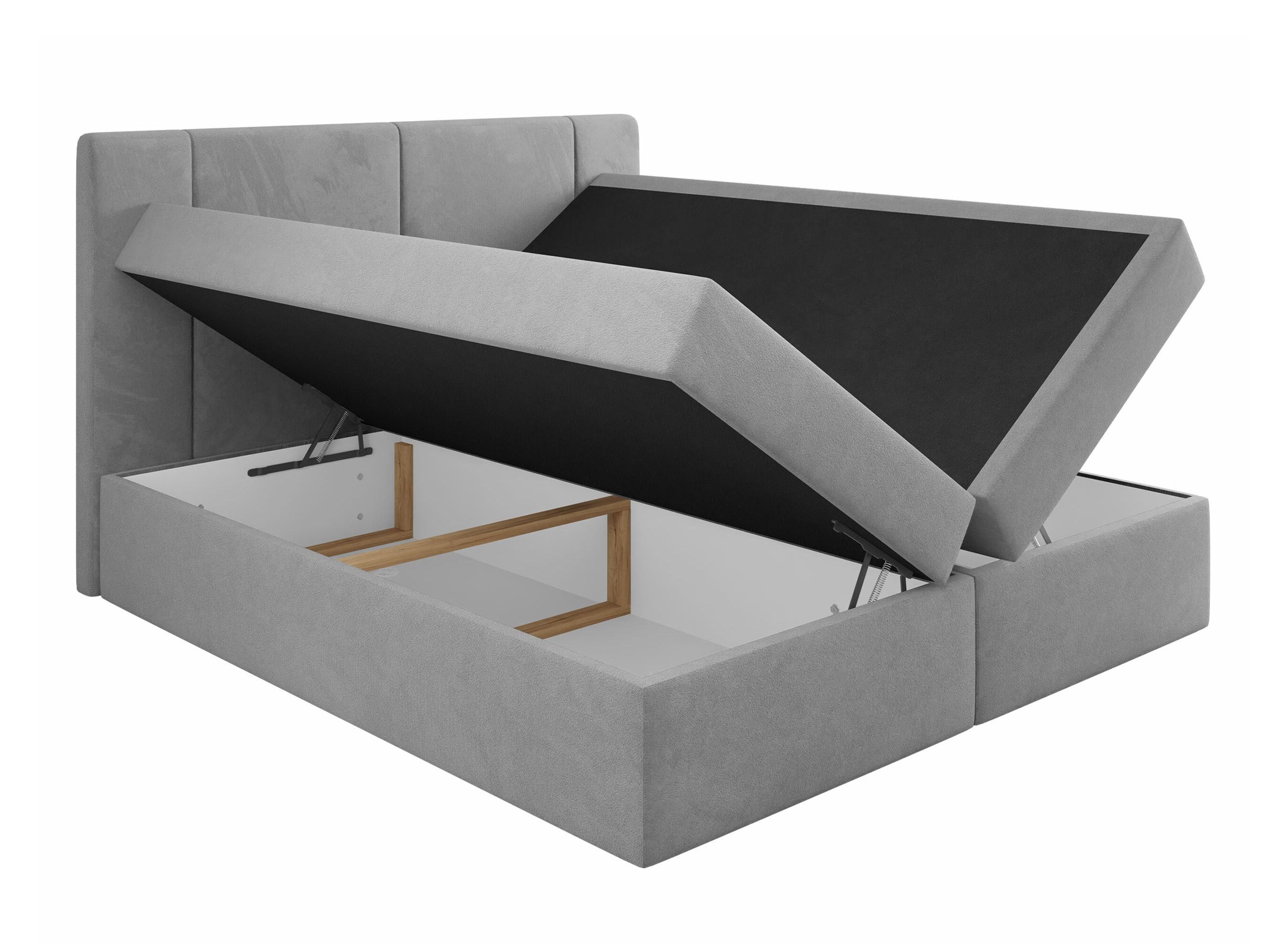 Boxspring postelja Zanesville 101 (Manila 02)