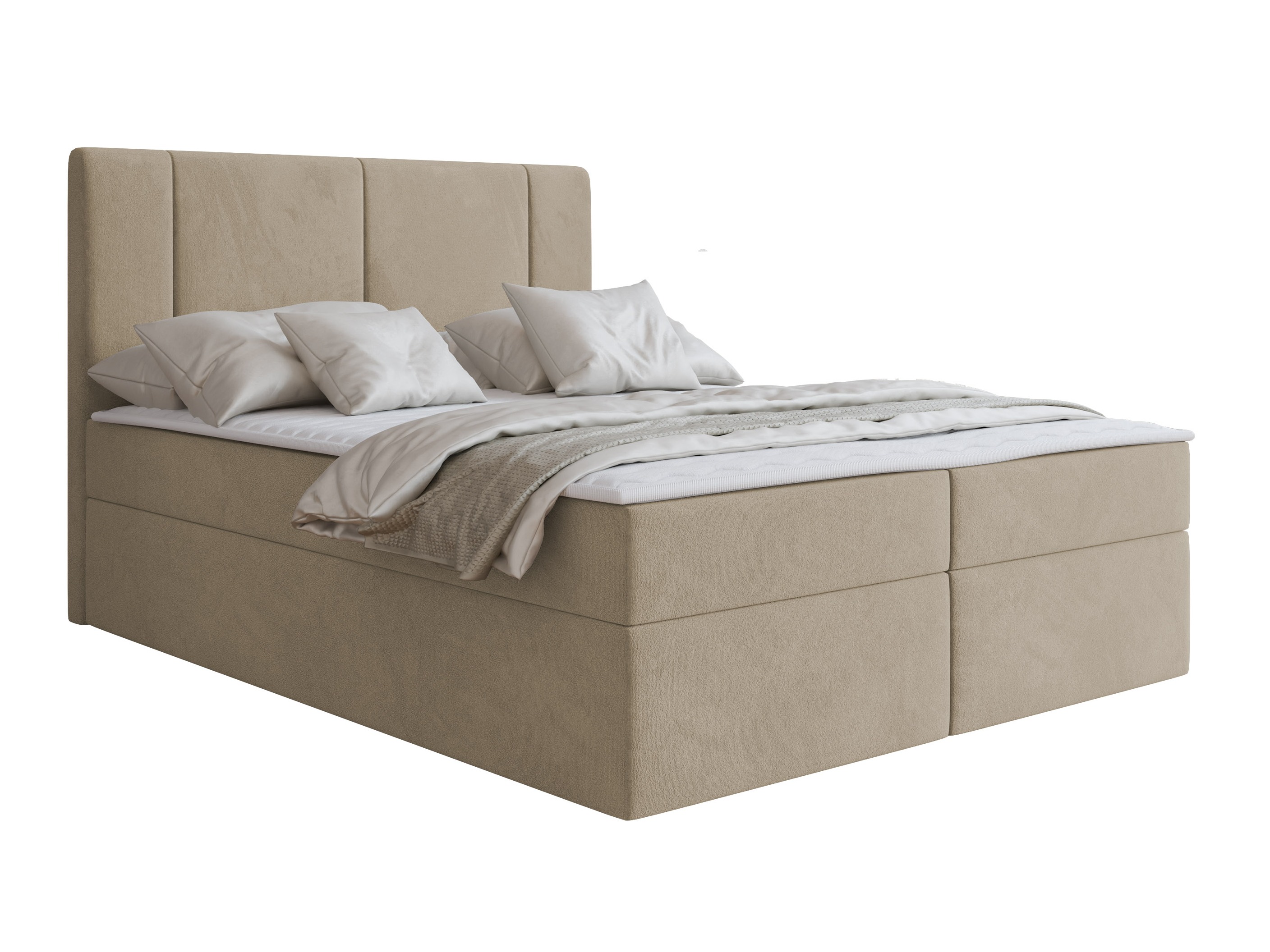 Boxspring postelja Zanesville 101 (Manila 02)