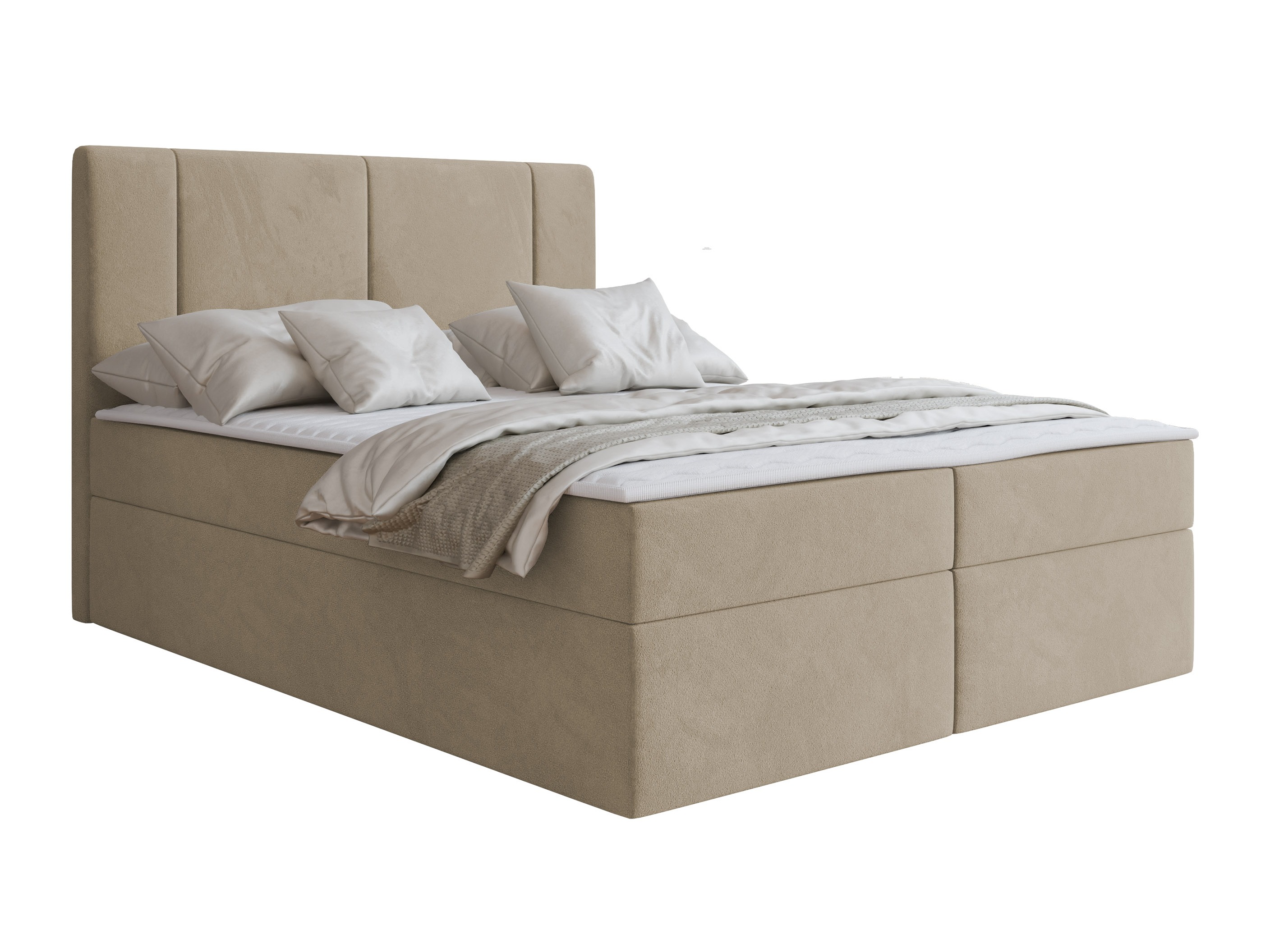 Boxspring postelja Zanesville 101 (Manila 02)