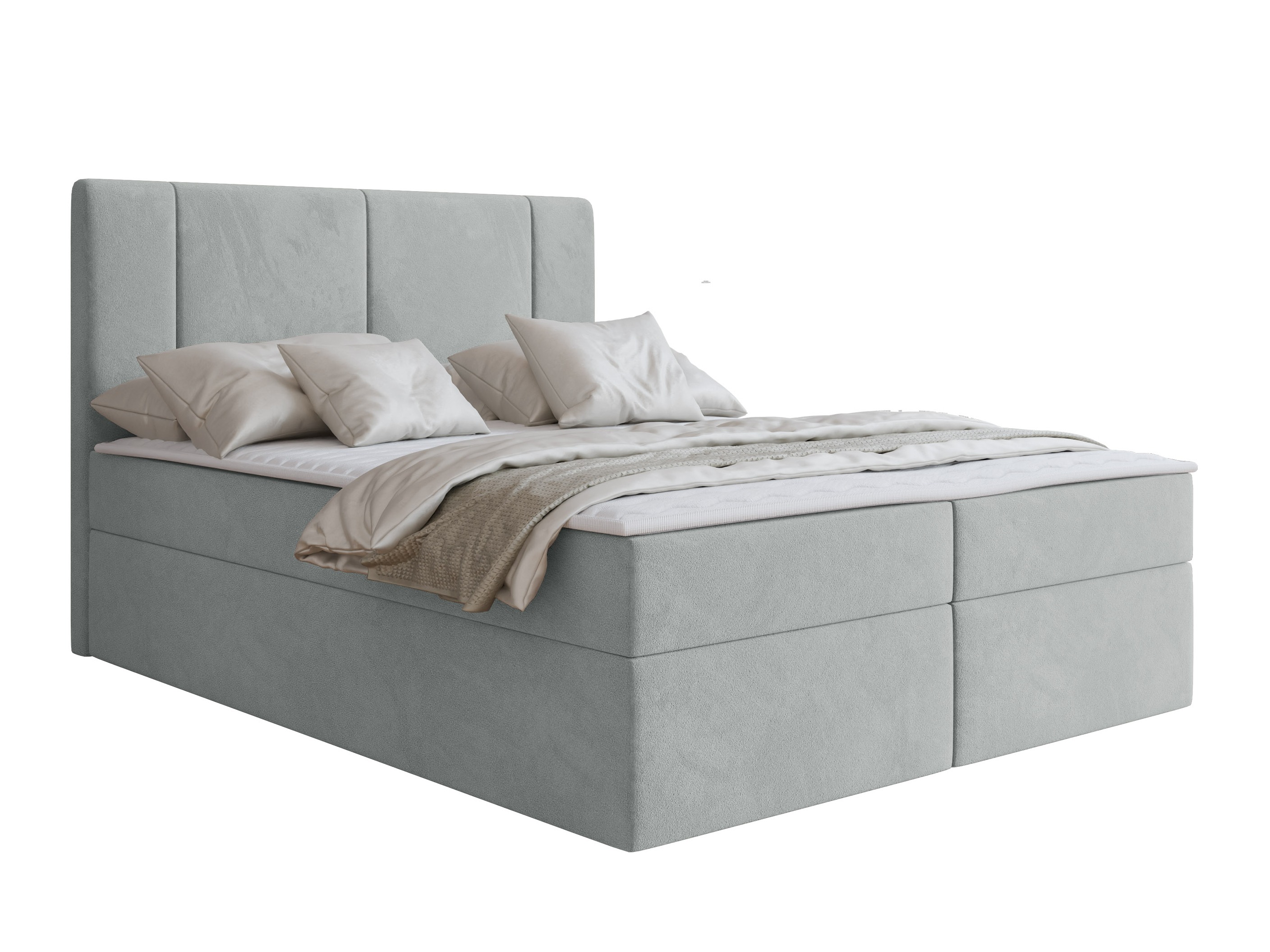 Boxspring postelja Zanesville 101 (Manila 14)