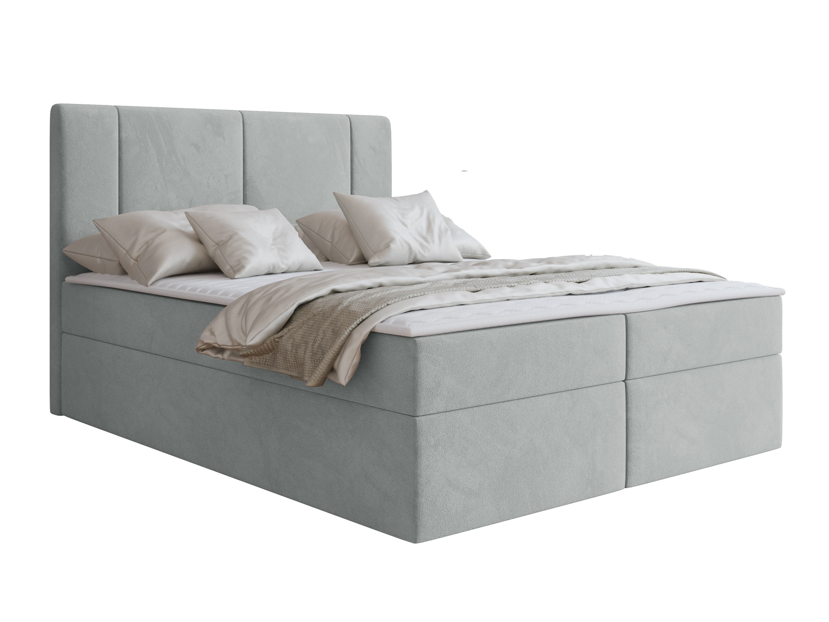 Boxspring postelja Zanesville 101 (Manila 14)