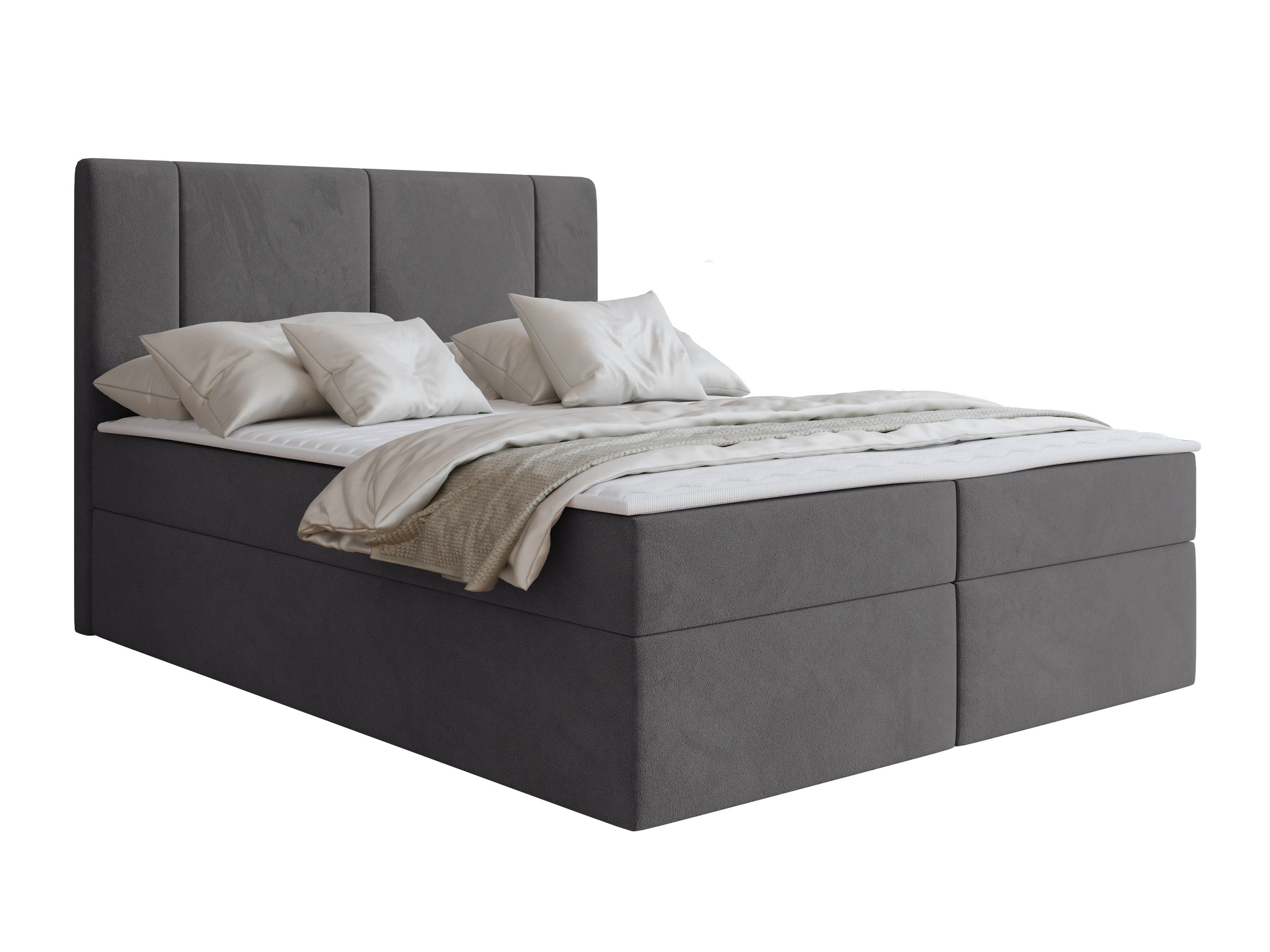 Boxspring postelja Zanesville 101 (Manila 16)