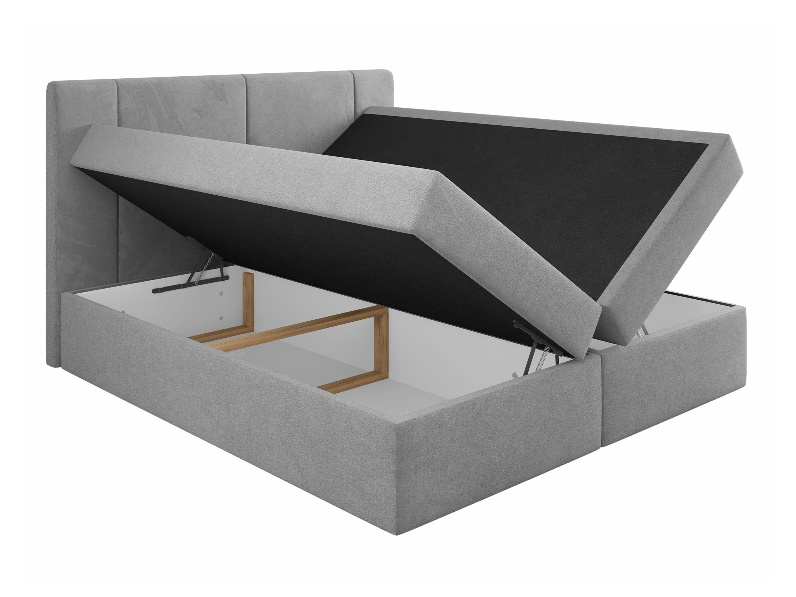 Boxspring postelja Zanesville 101 (Manila 18)