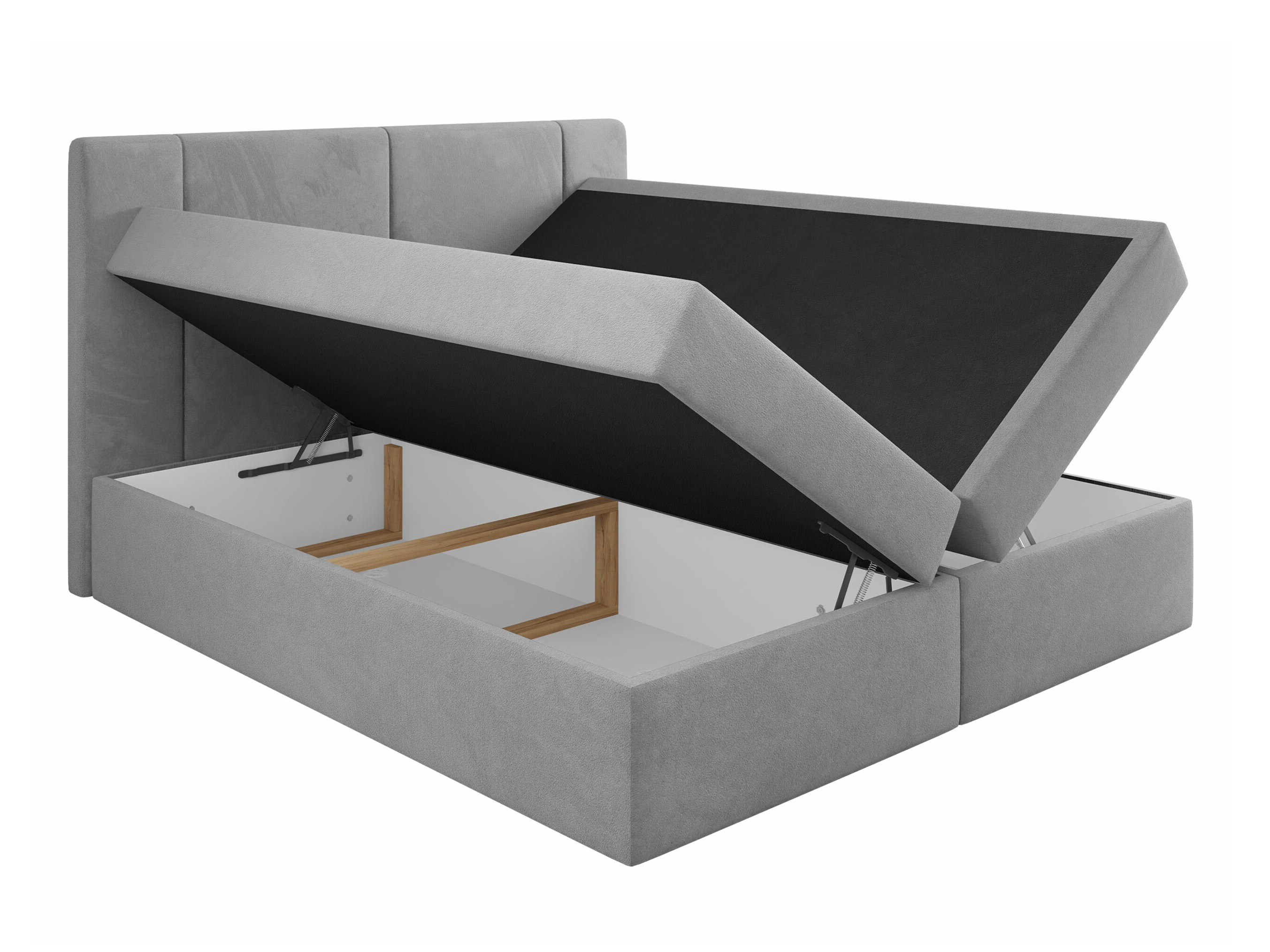 Boxspring postelja Zanesville 101 (Manila 35)