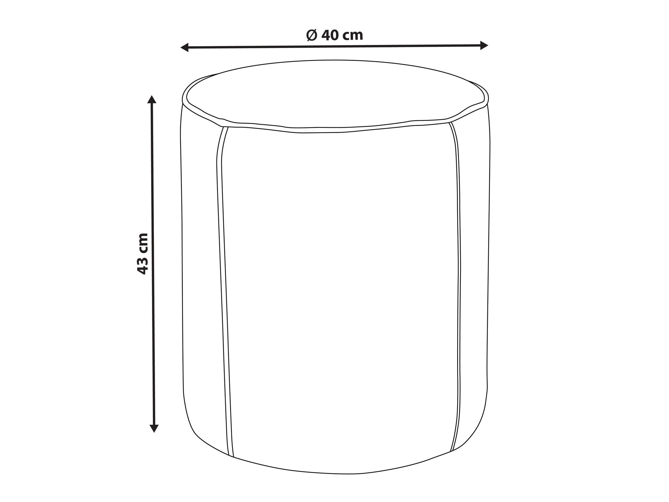Tabure Berwyn 3001 (Roza)