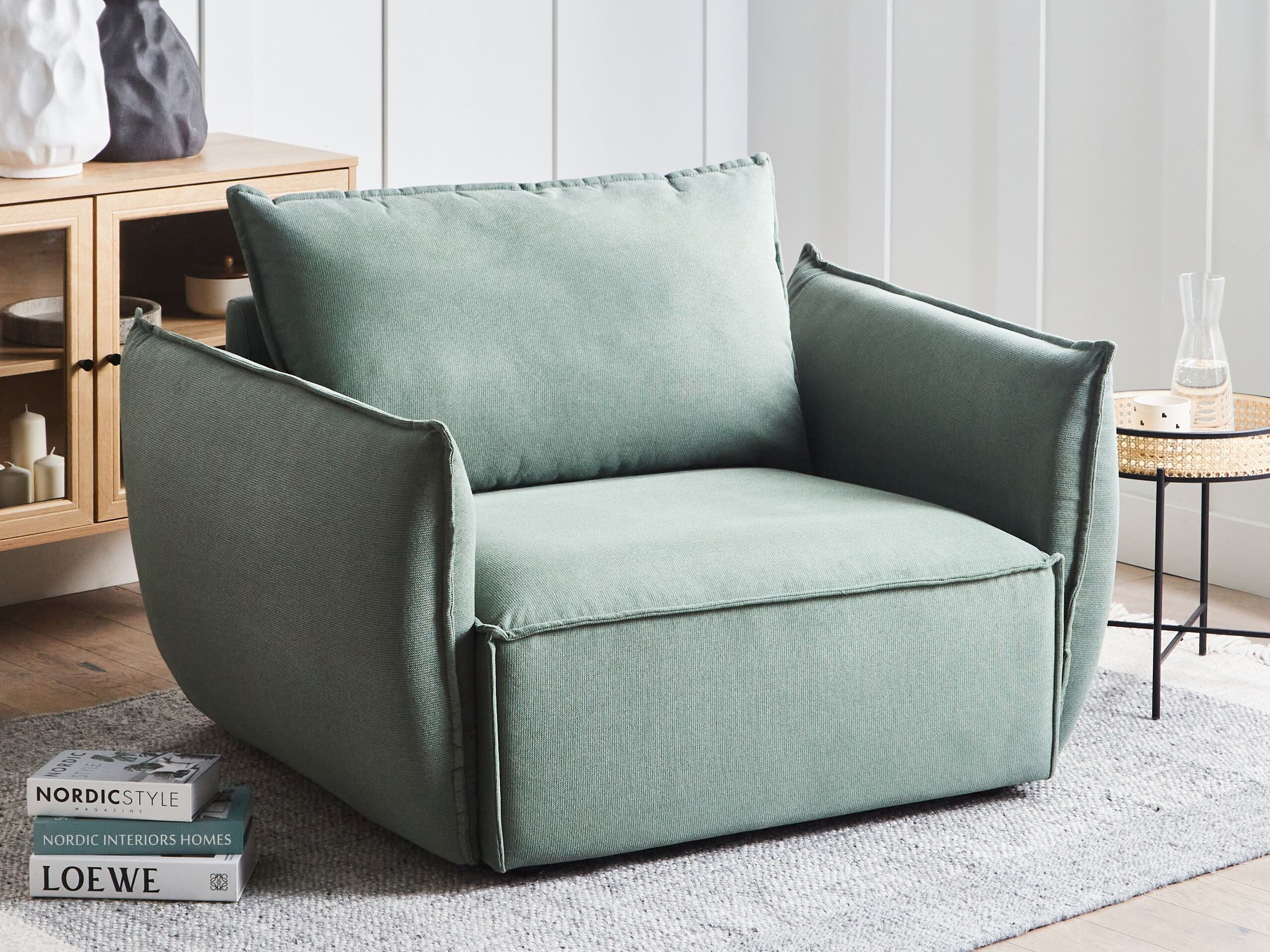 Fotelj Berwyn 2704 (Svetlo zelena)