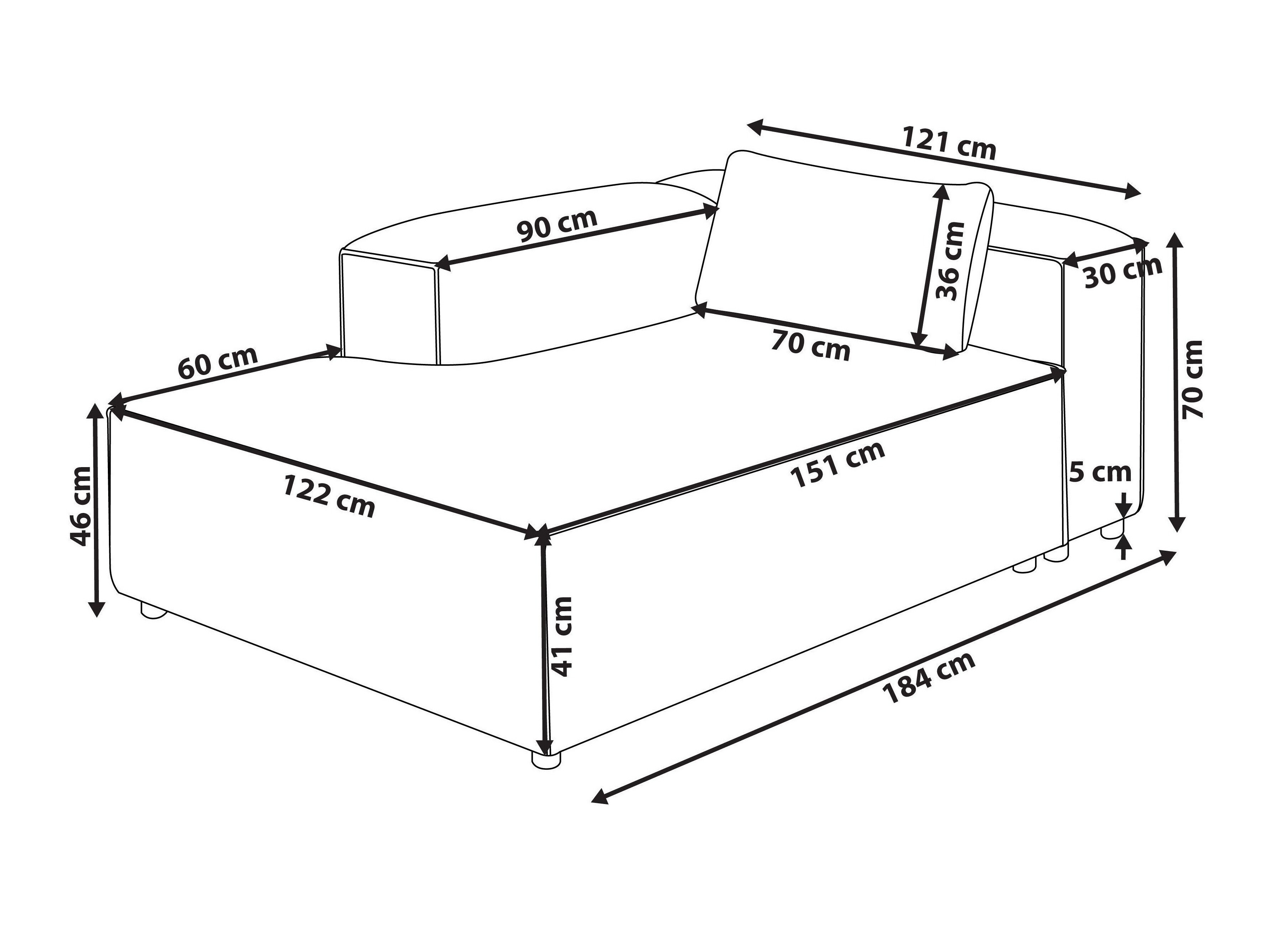 Modularni sedežni element Avialu 103 (Svetlo zelena)