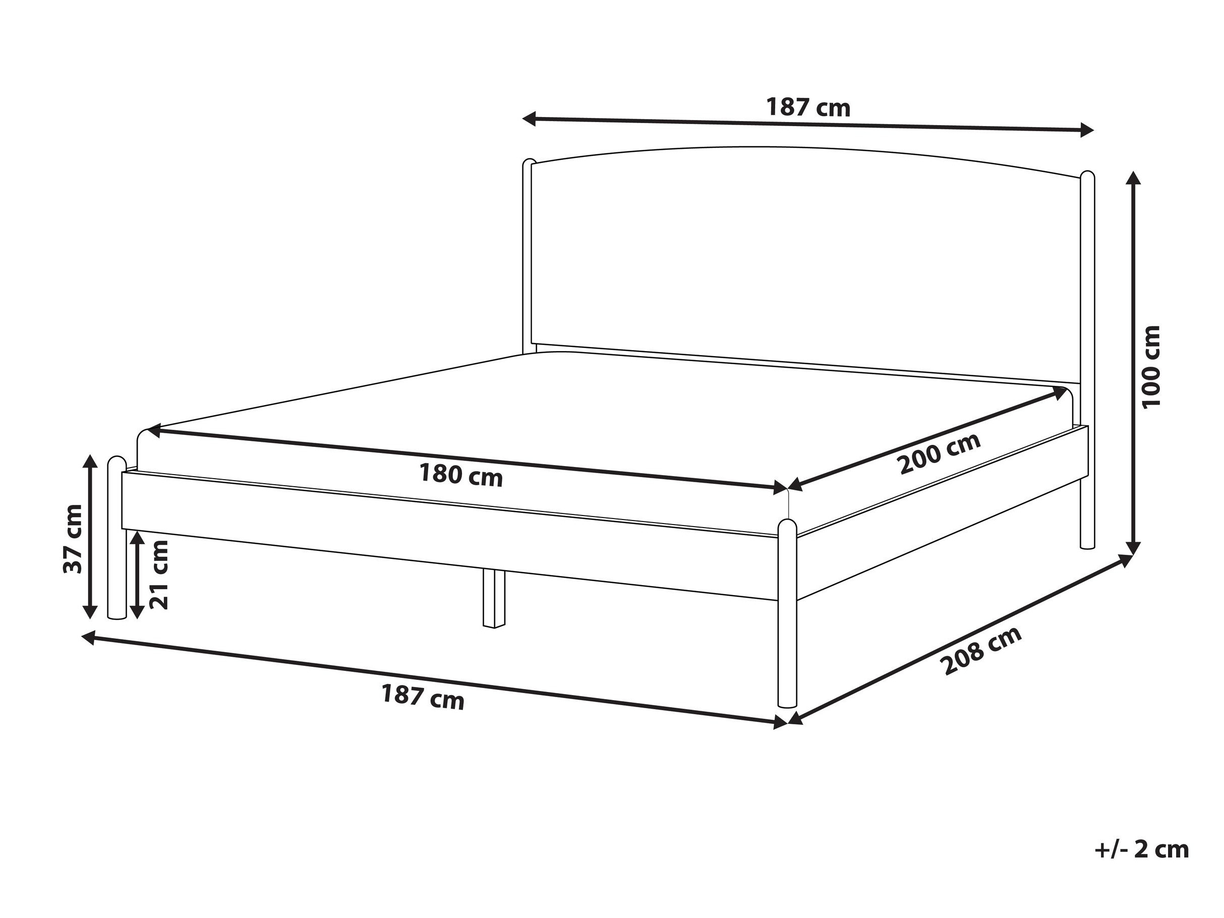 Postelja Berwyn 3002