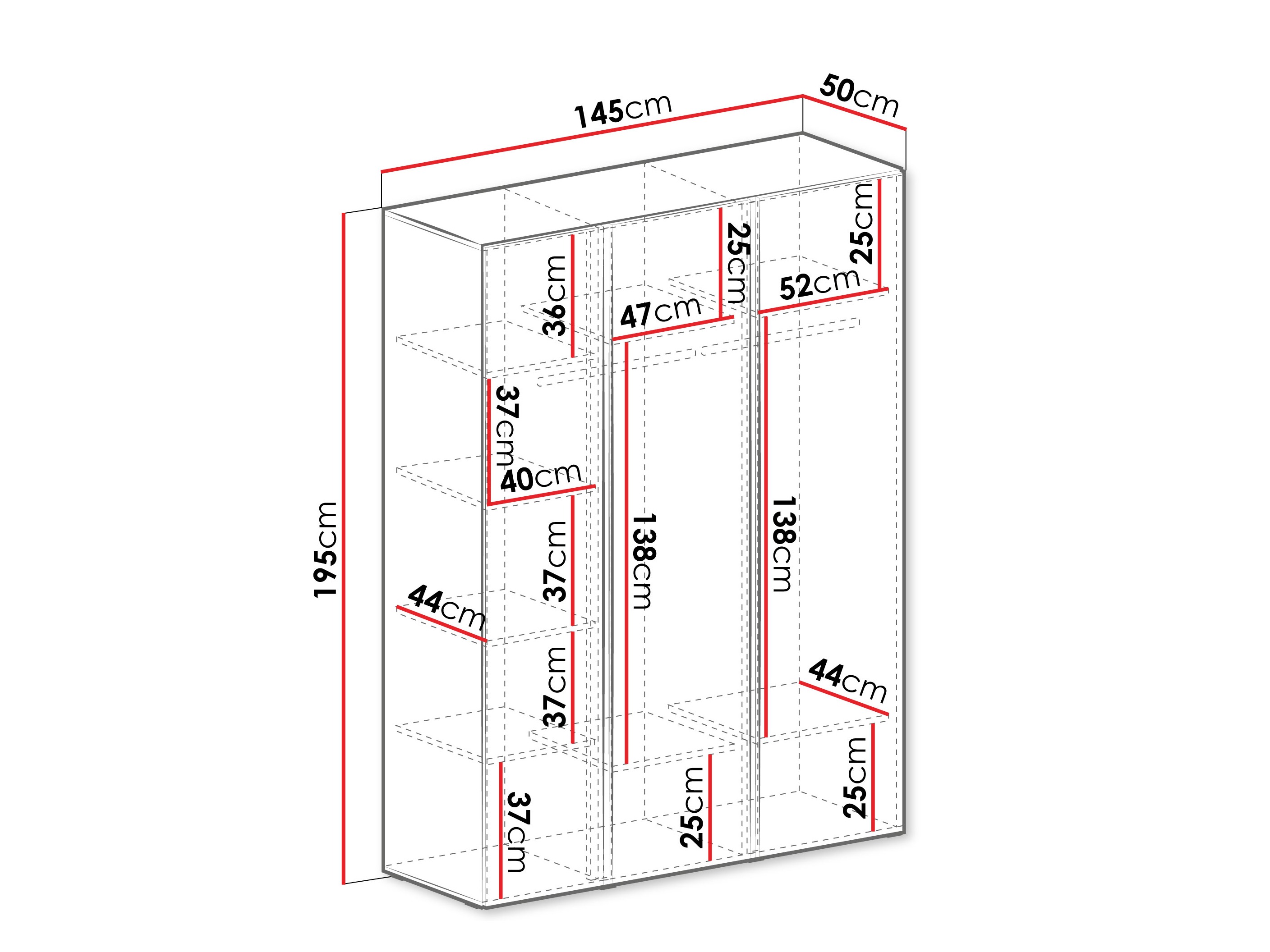 Garderobna omara Fiosono 100 (Prašno zelena + Hrast)