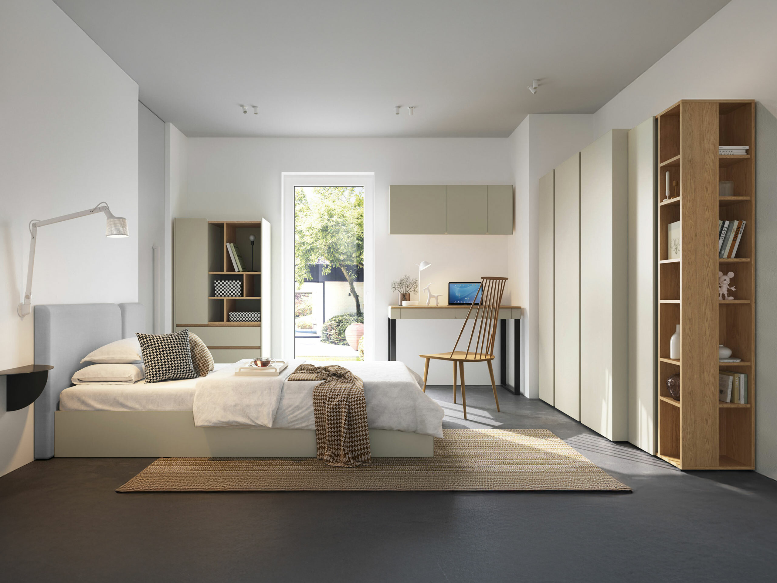 Pisalna miza Fiosono 109 (Evkaliptus + Hrast)