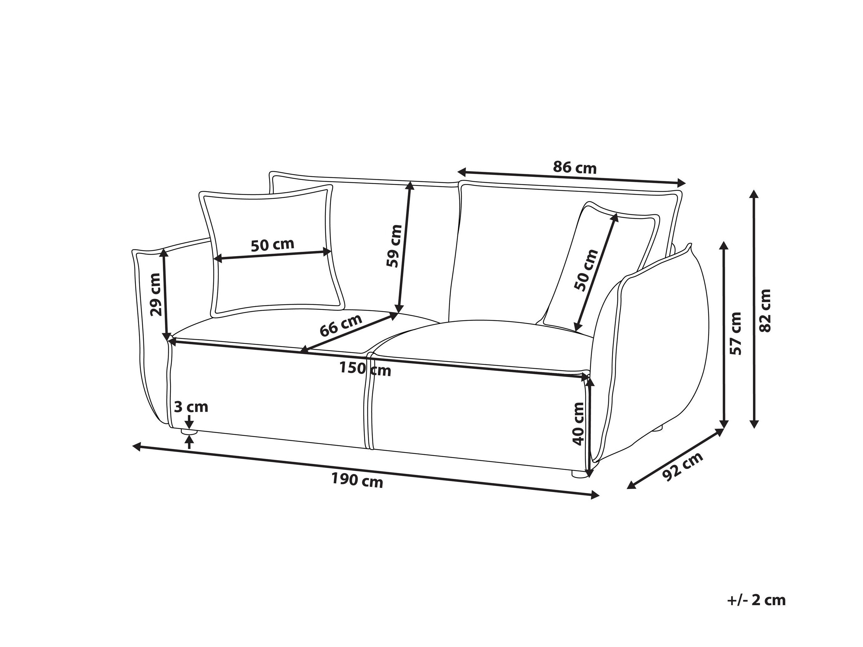 Kavč Berwyn 3017 (Svetlo zelena)