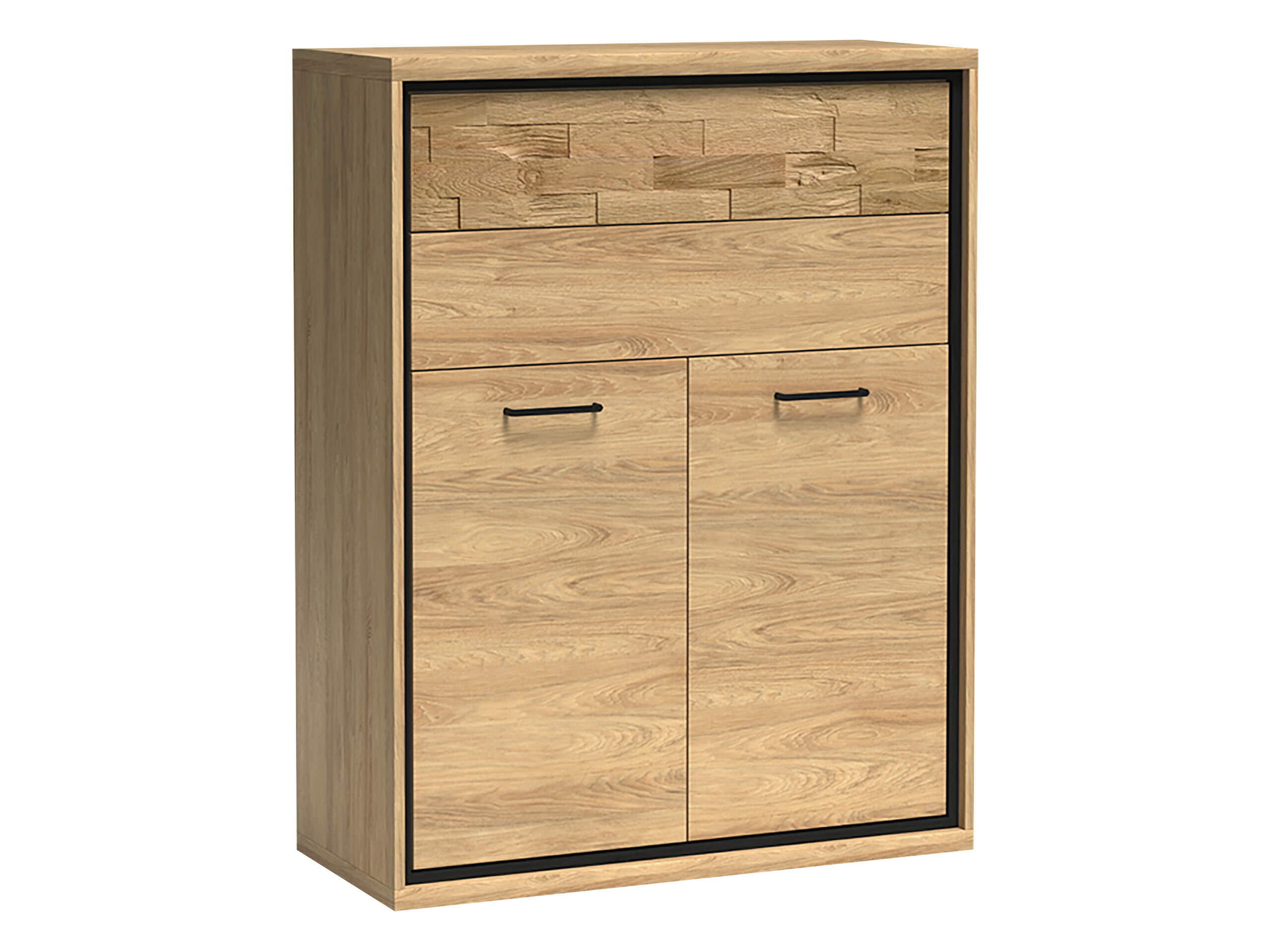 Komoda Etrmoni 103 (Svetel les + Hrast)