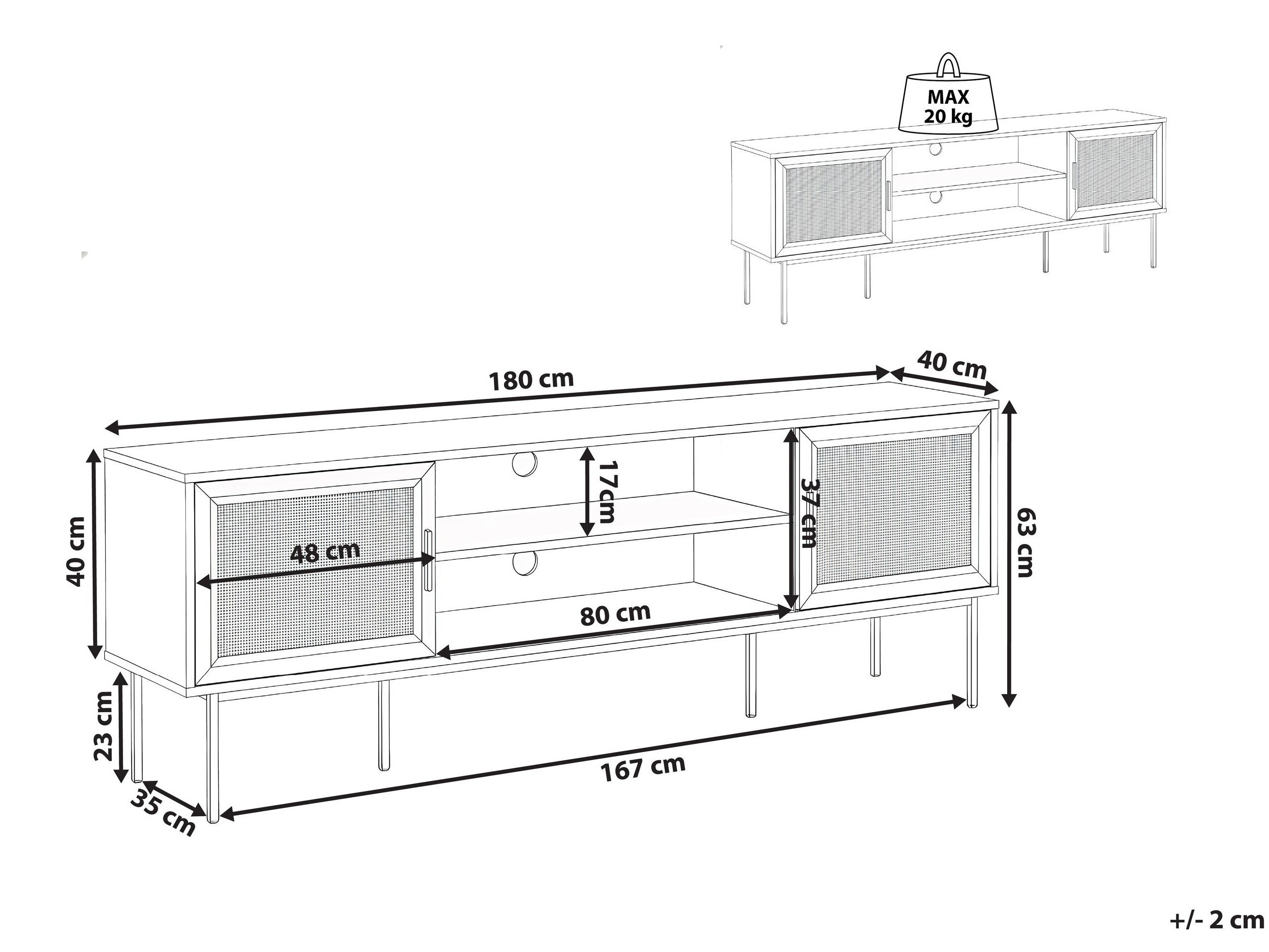 TV-omarica Levfelu 109