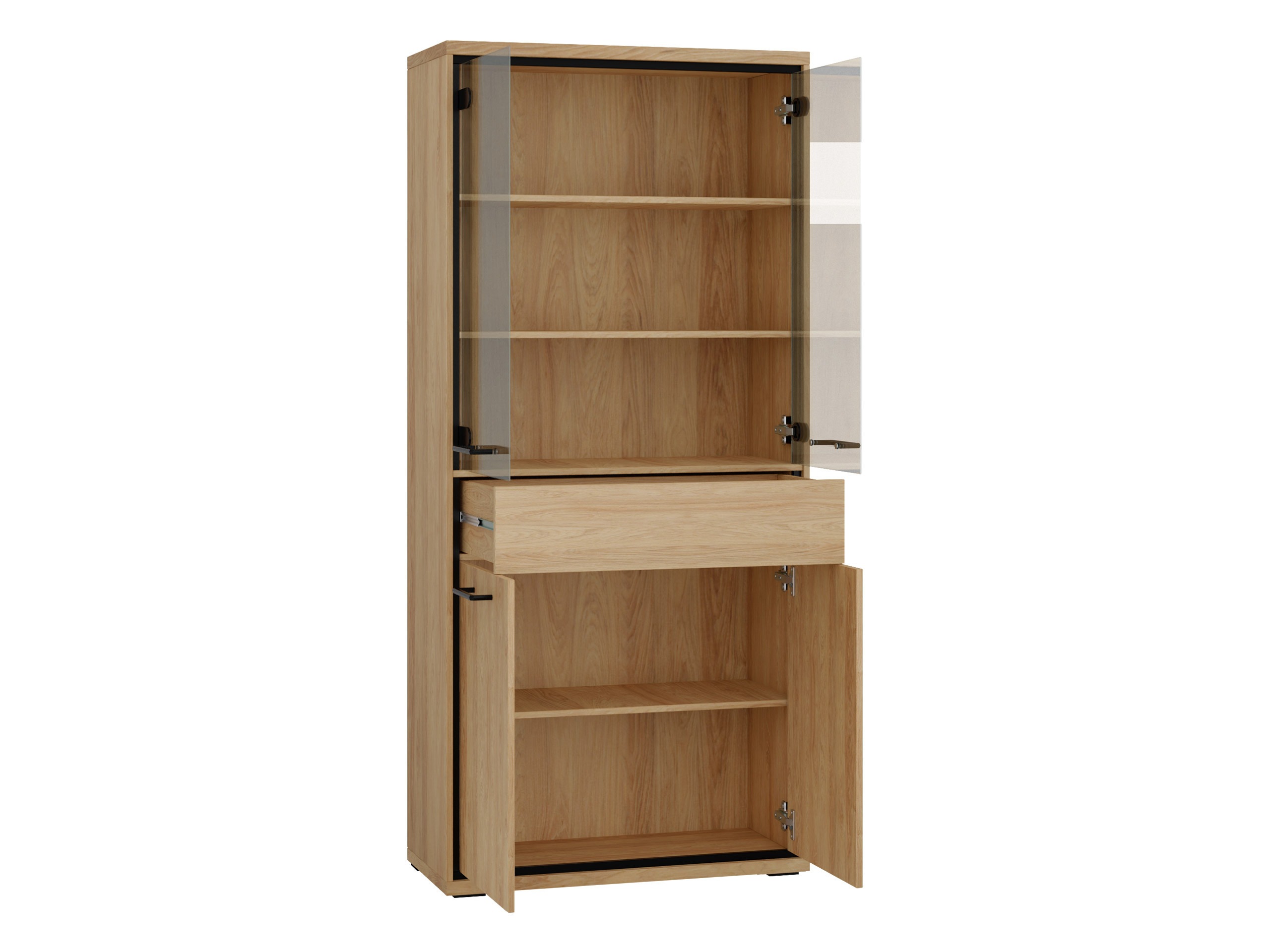 Komplet za dnevno sobo Etrmoni 119 (Svetel les)