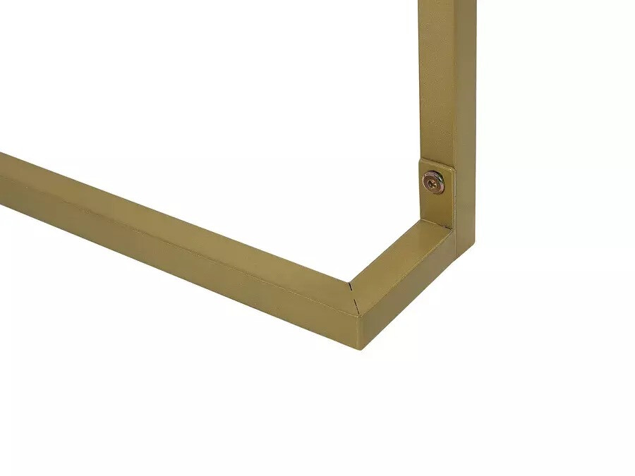 Konzolna miza Berwyn 3020 (Črna + Zlata)