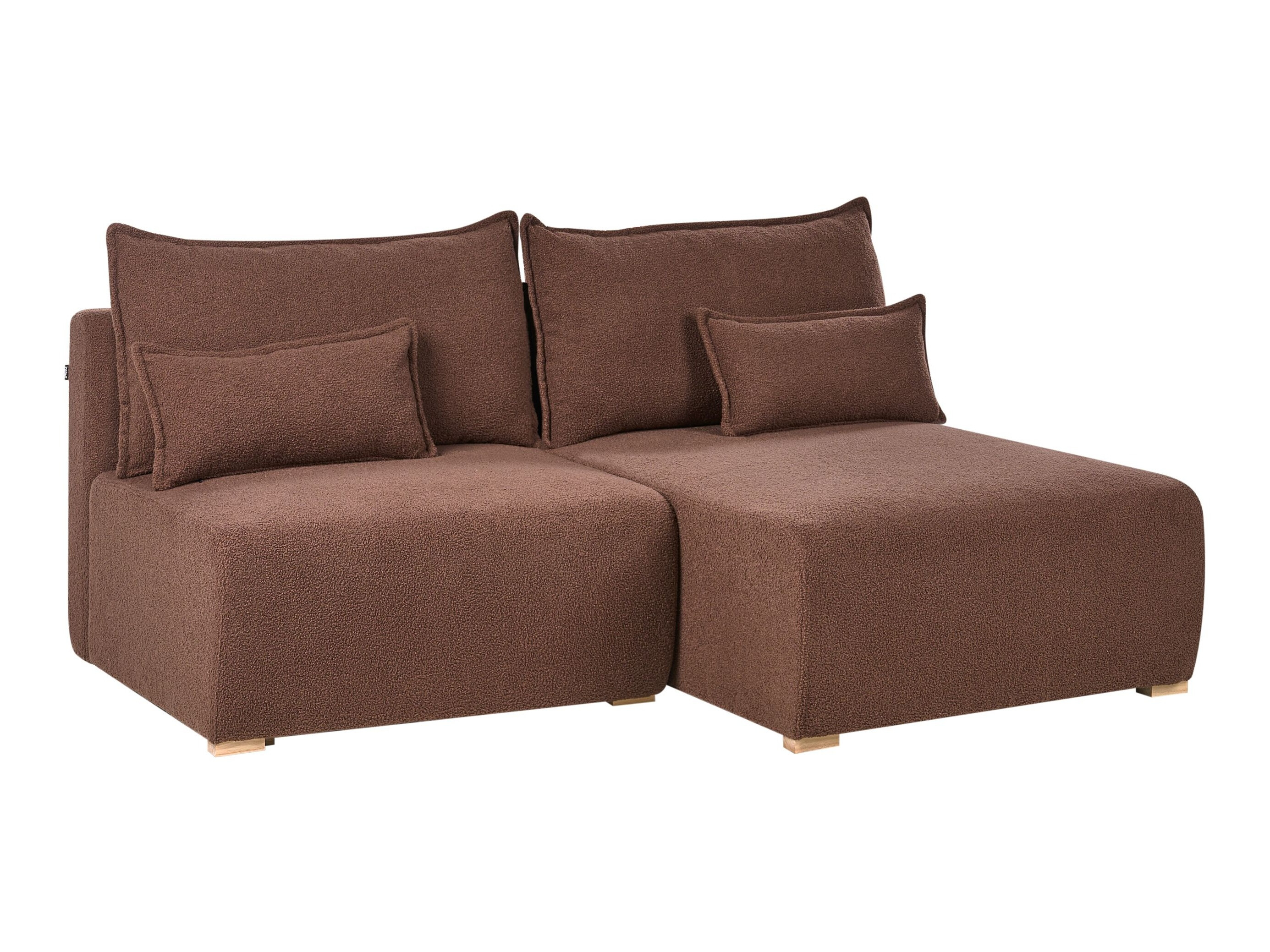 Modularna kotna sedežna garnitura Berwyn 3021 (Rjava)