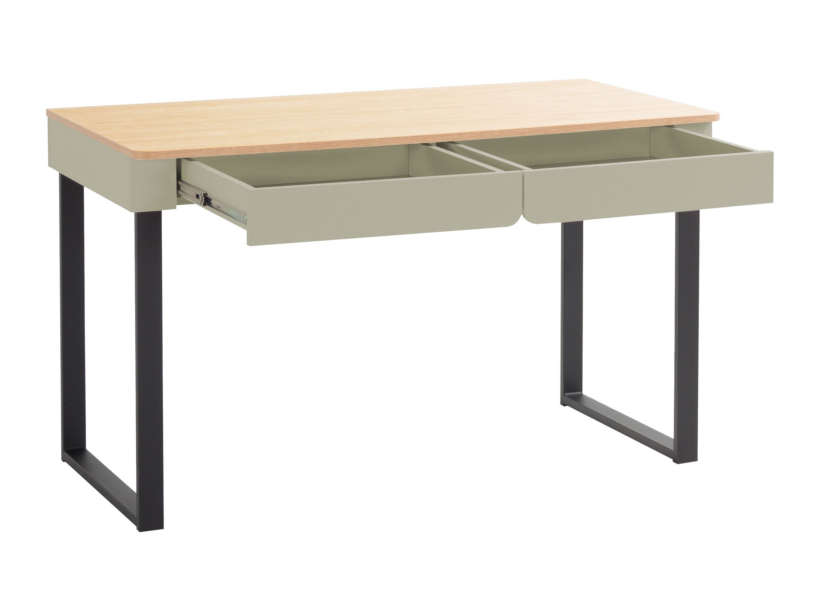 Pohištveni komplet Fiosono 114 (Prašno zelena + Hrast)