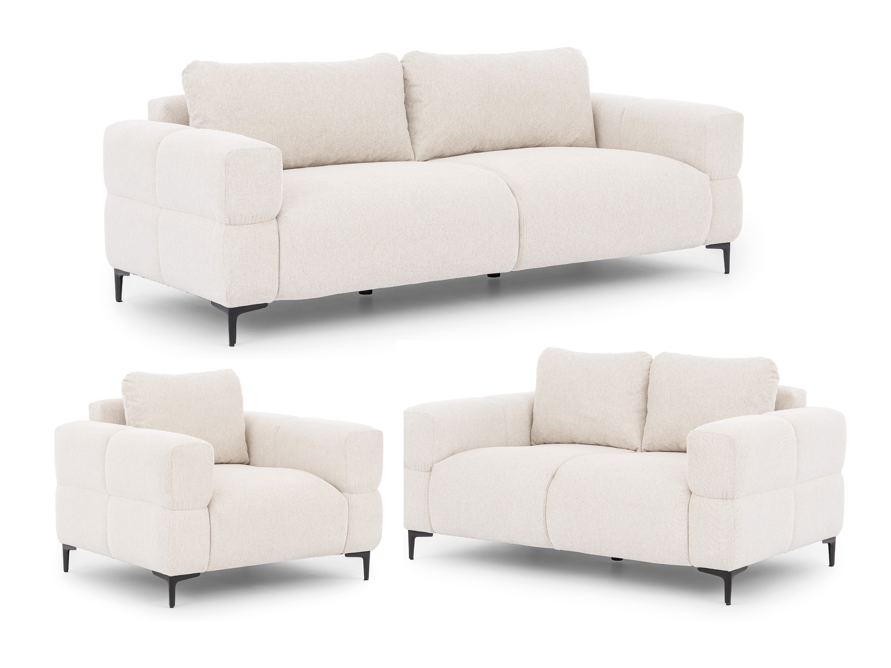 Komplet oblazinjenega pohištva Rocklin 139 (Aragon 01)