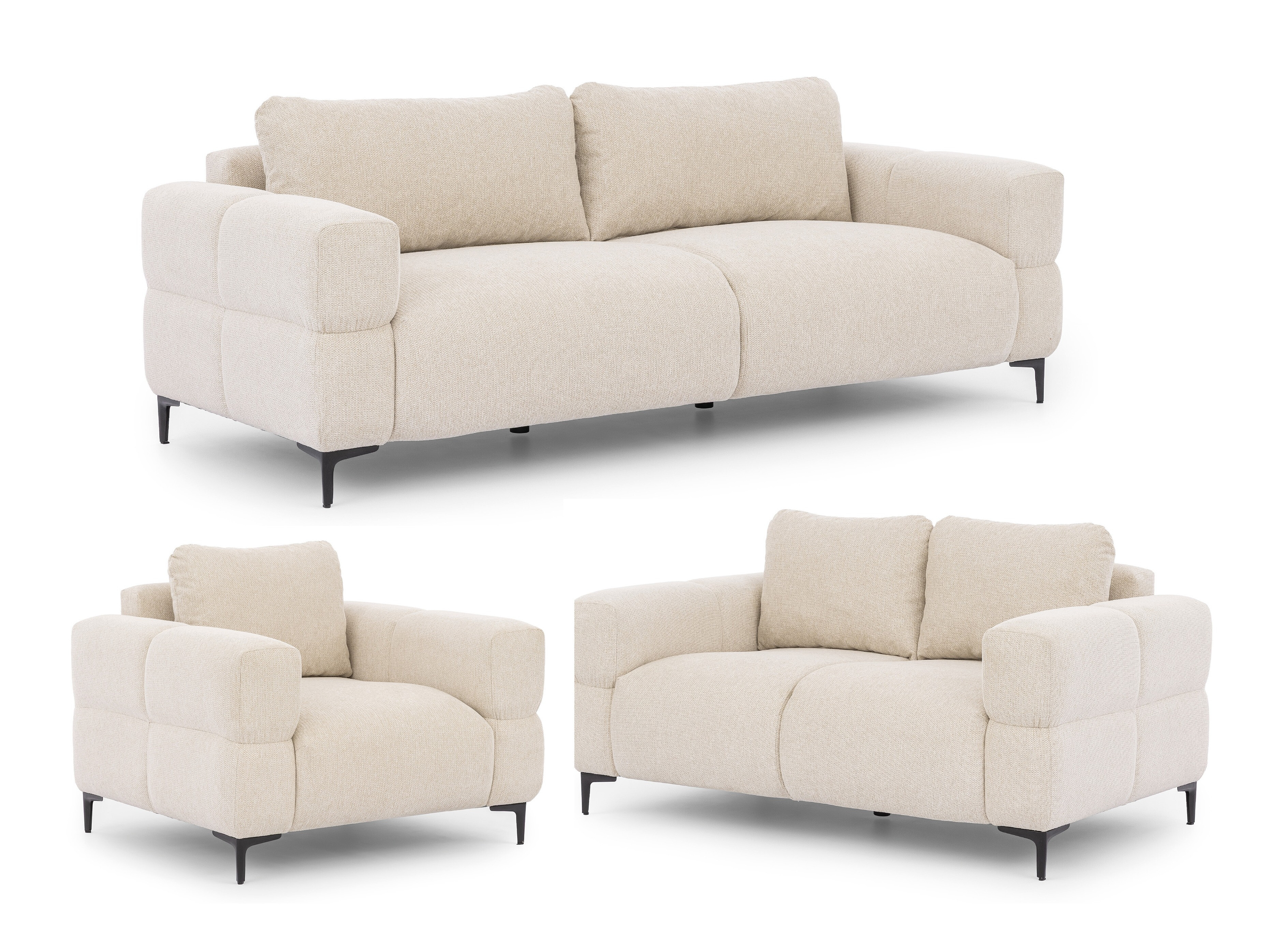 Komplet oblazinjenega pohištva Rocklin 139 (Aragon 03)