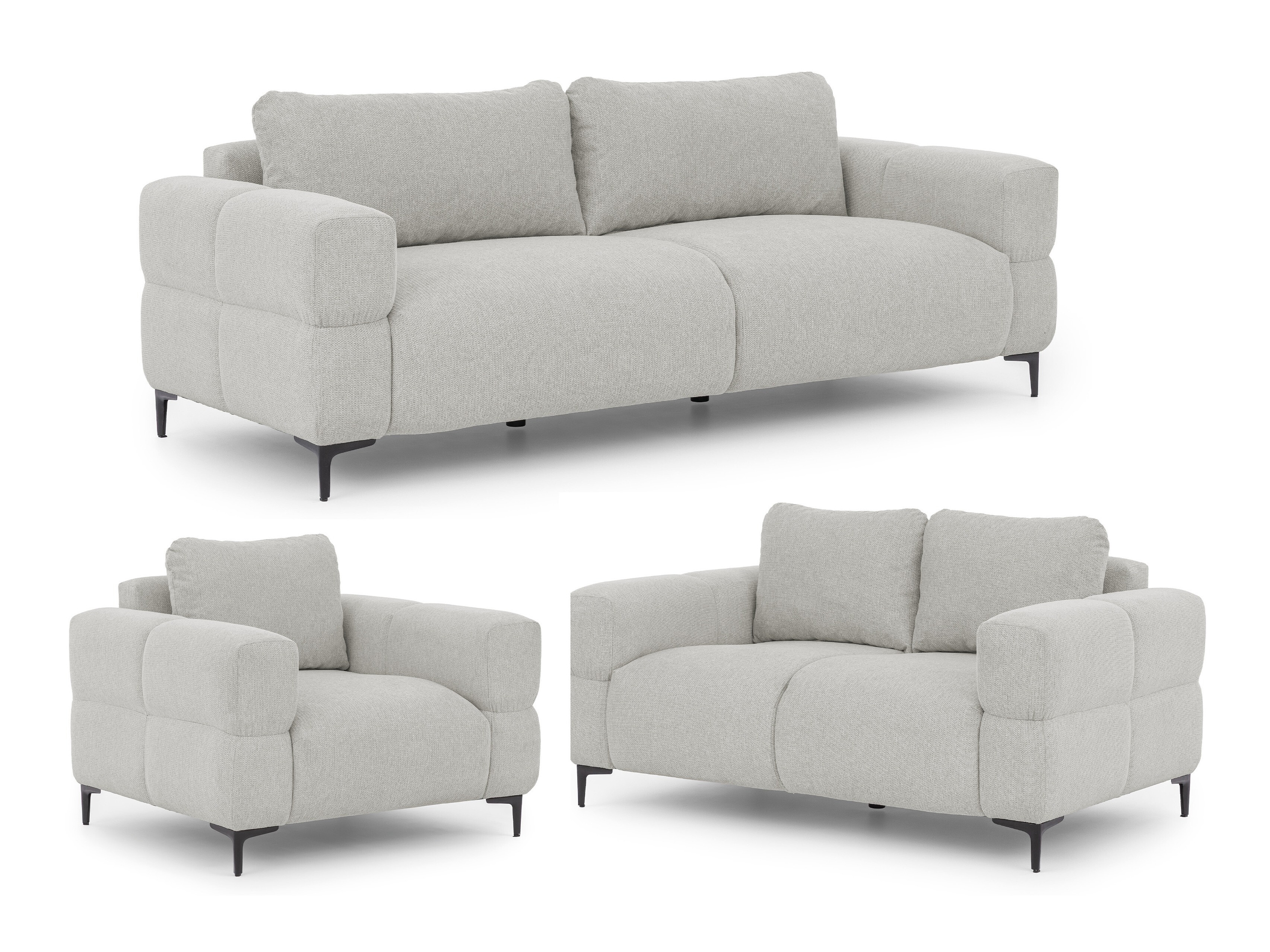 Komplet oblazinjenega pohištva Rocklin 139 (Aragon 80)