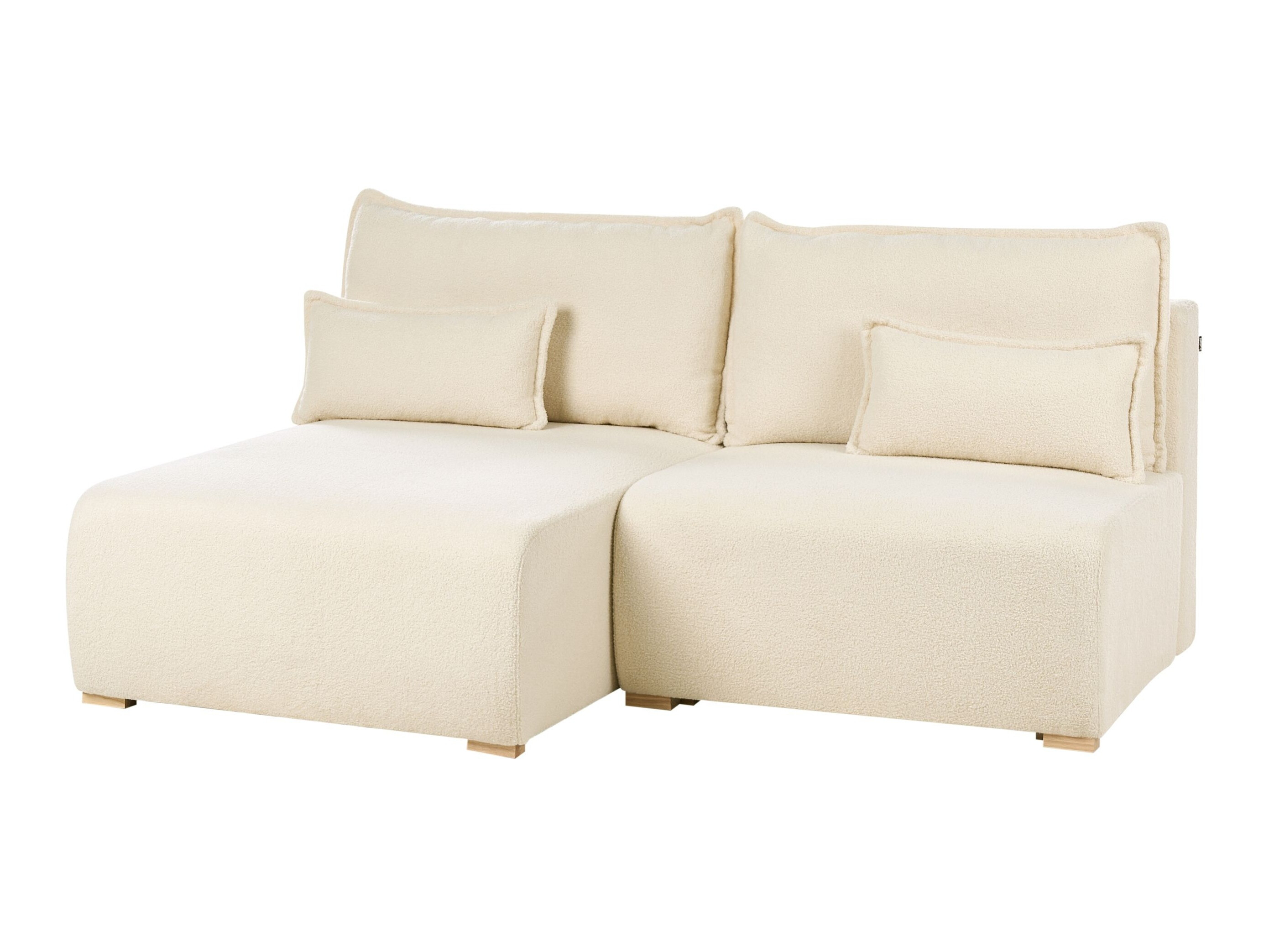 Modularna kotna sedežna garnitura Berwyn 3021 (Bela)