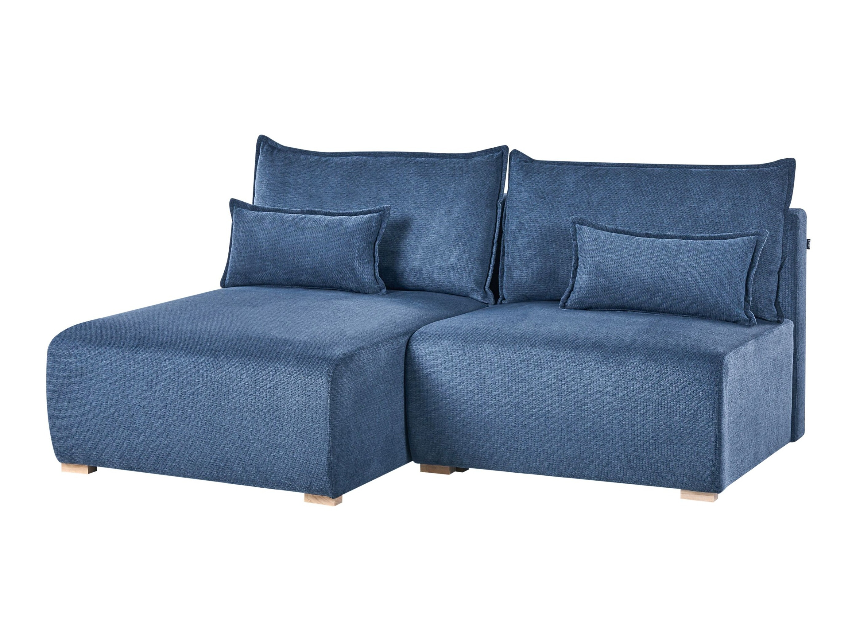 Modularna kotna sedežna garnitura Berwyn 3021 (Modra)